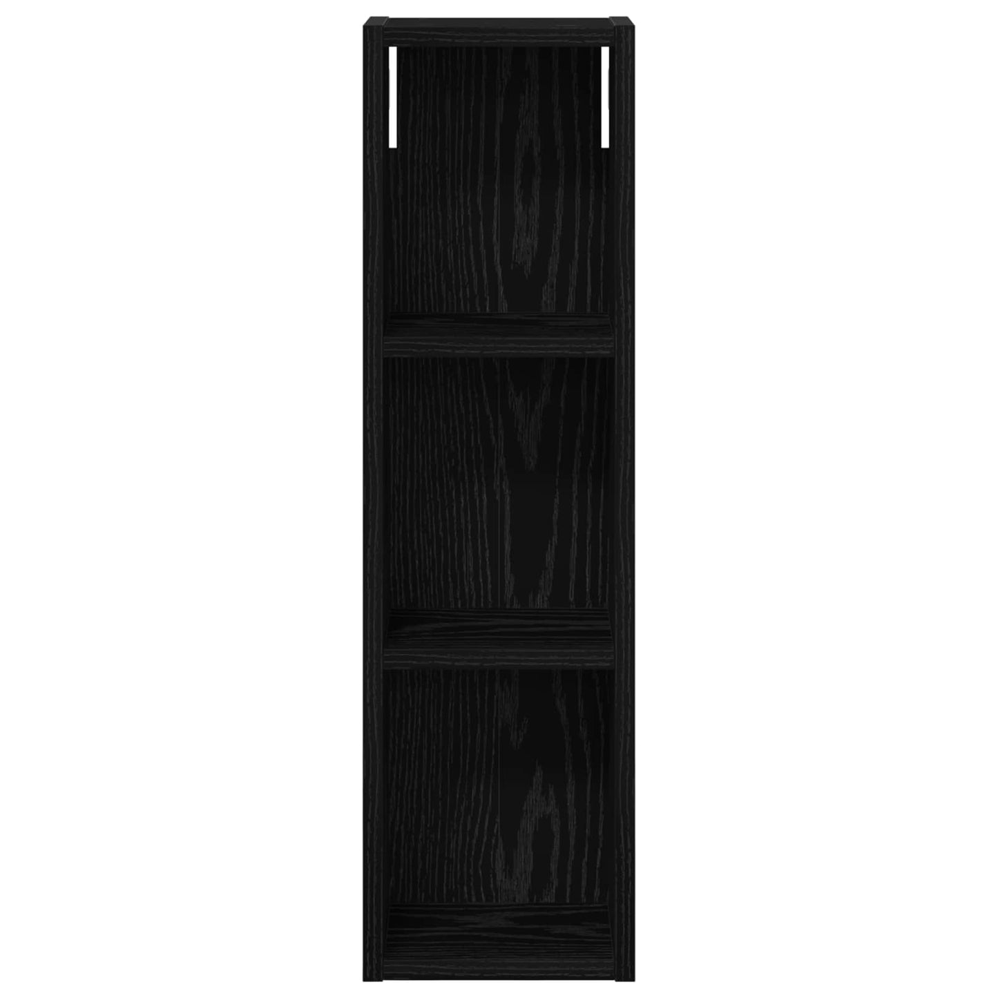 Badkamer wandkast Zwarte Eik 20 x 14 x 70 cm Geconstrueerd hout is nu te koop bij PeponiXL, paradijselijk wonen!