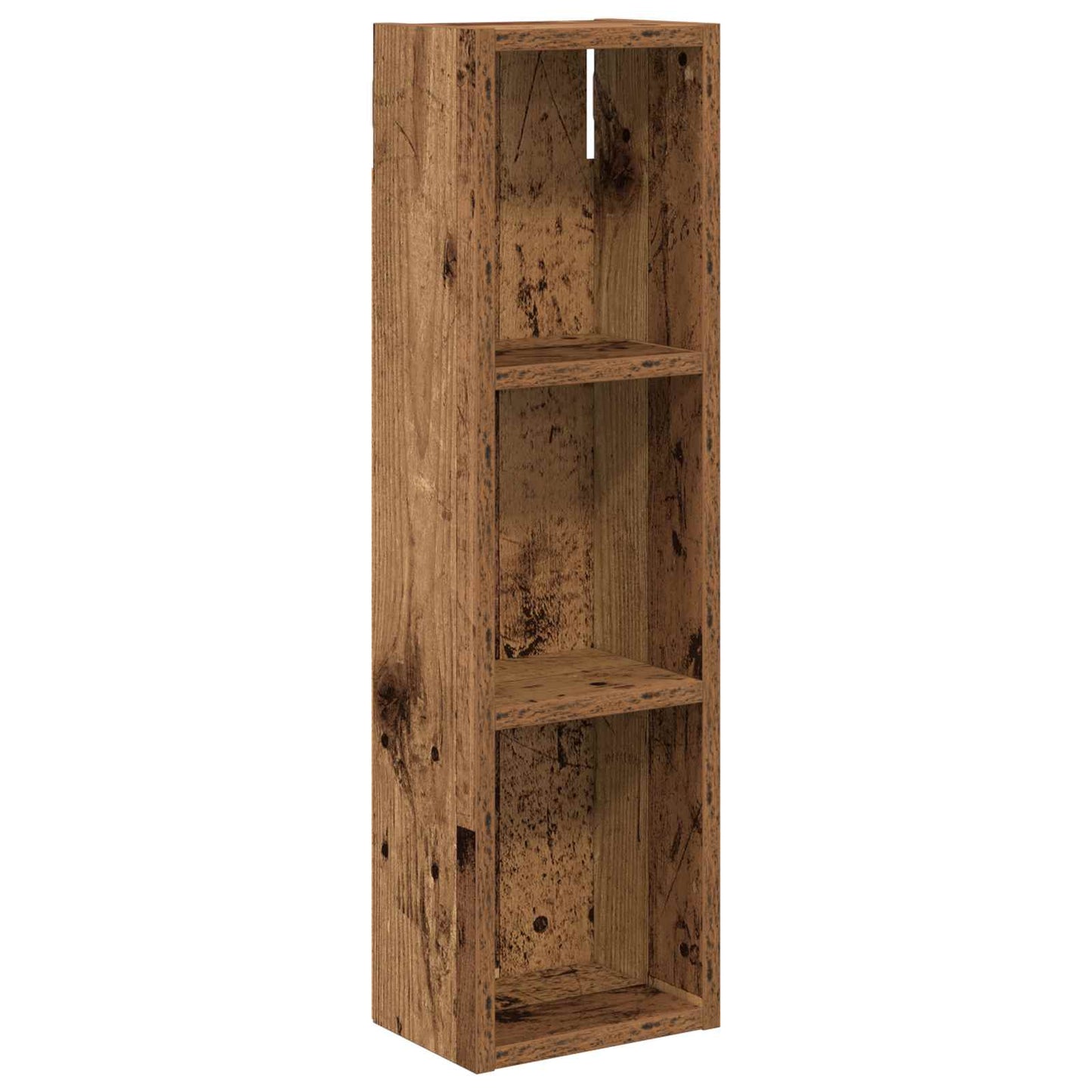 Badkamer wandkast Oudhout 20 x 14 x 70 cm Geconstrueerd hout is nu te koop bij PeponiXL, paradijselijk wonen!