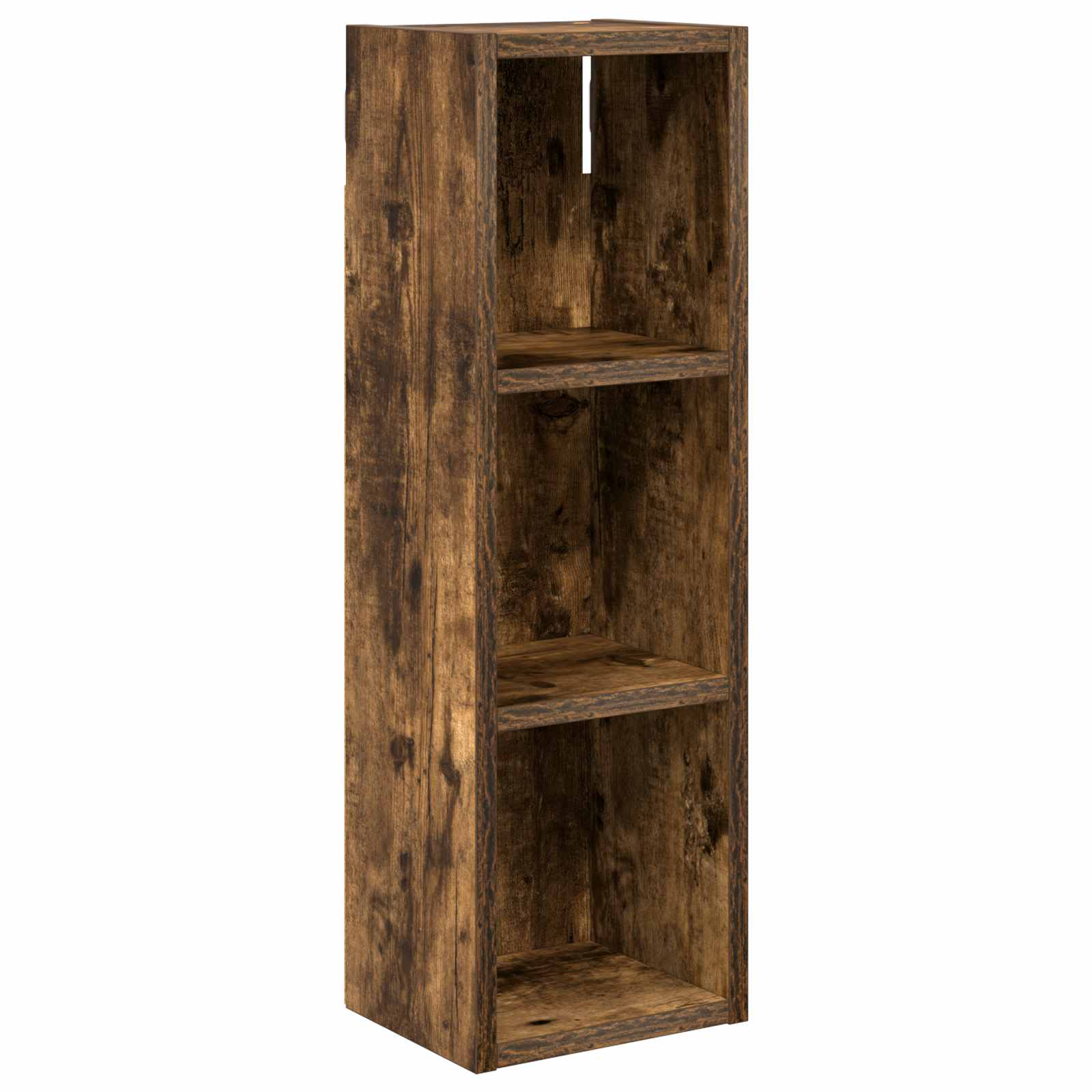 Badkamer wandkast met plank Gerookte Eik 20 x 16 x 62,5 cm is nu te koop bij PeponiXL, paradijselijk wonen!