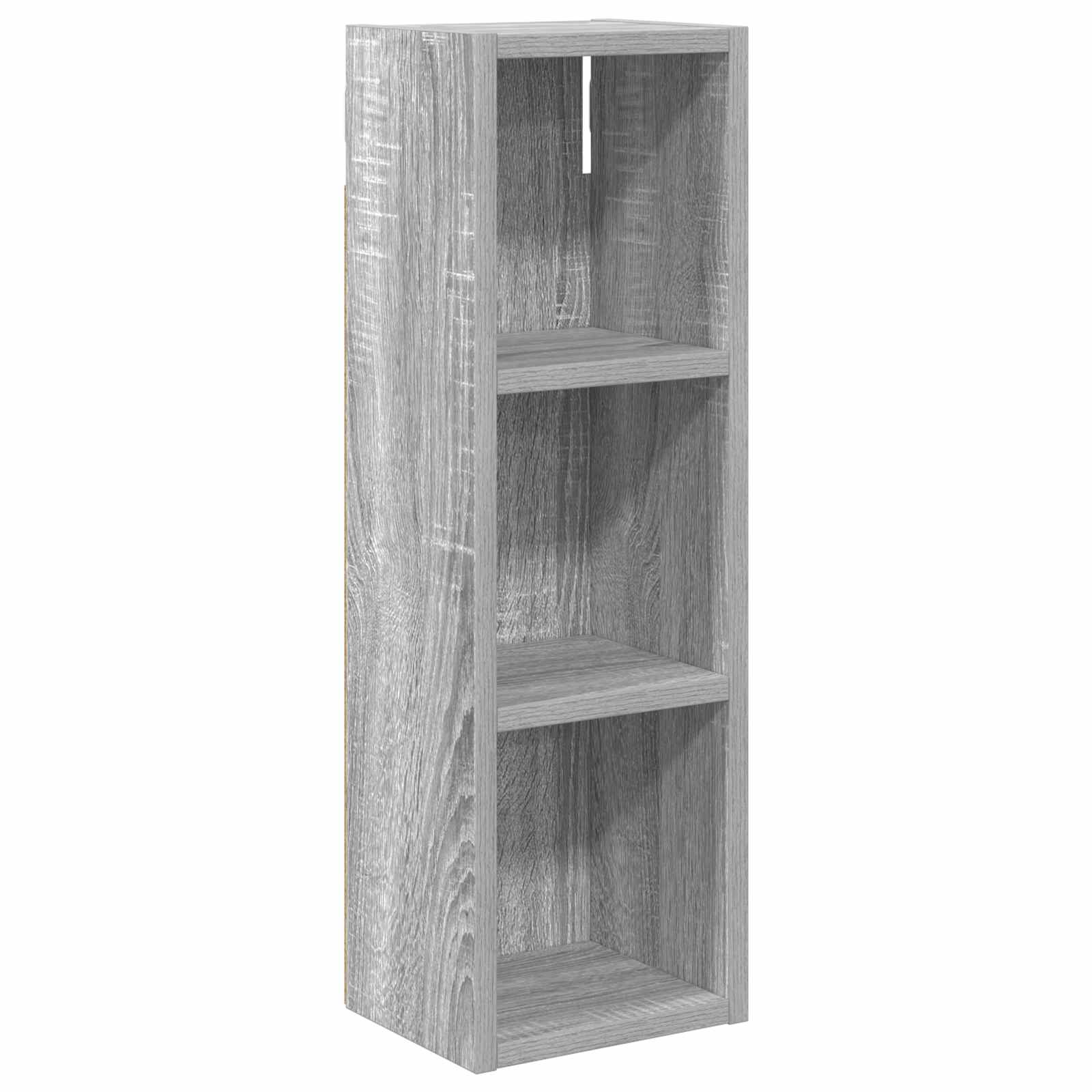 Badkamer wandkast met plank Grijze Sonoma 20 x 16 x 62,5 cm is nu te koop bij PeponiXL, paradijselijk wonen!
