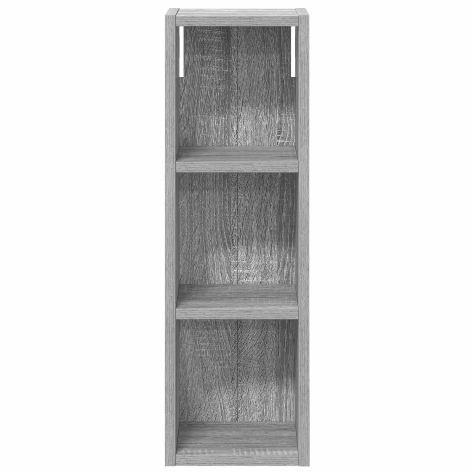 Badkamer wandkast met plank Grijze Sonoma 20 x 16 x 62,5 cm is nu te koop bij PeponiXL, paradijselijk wonen!