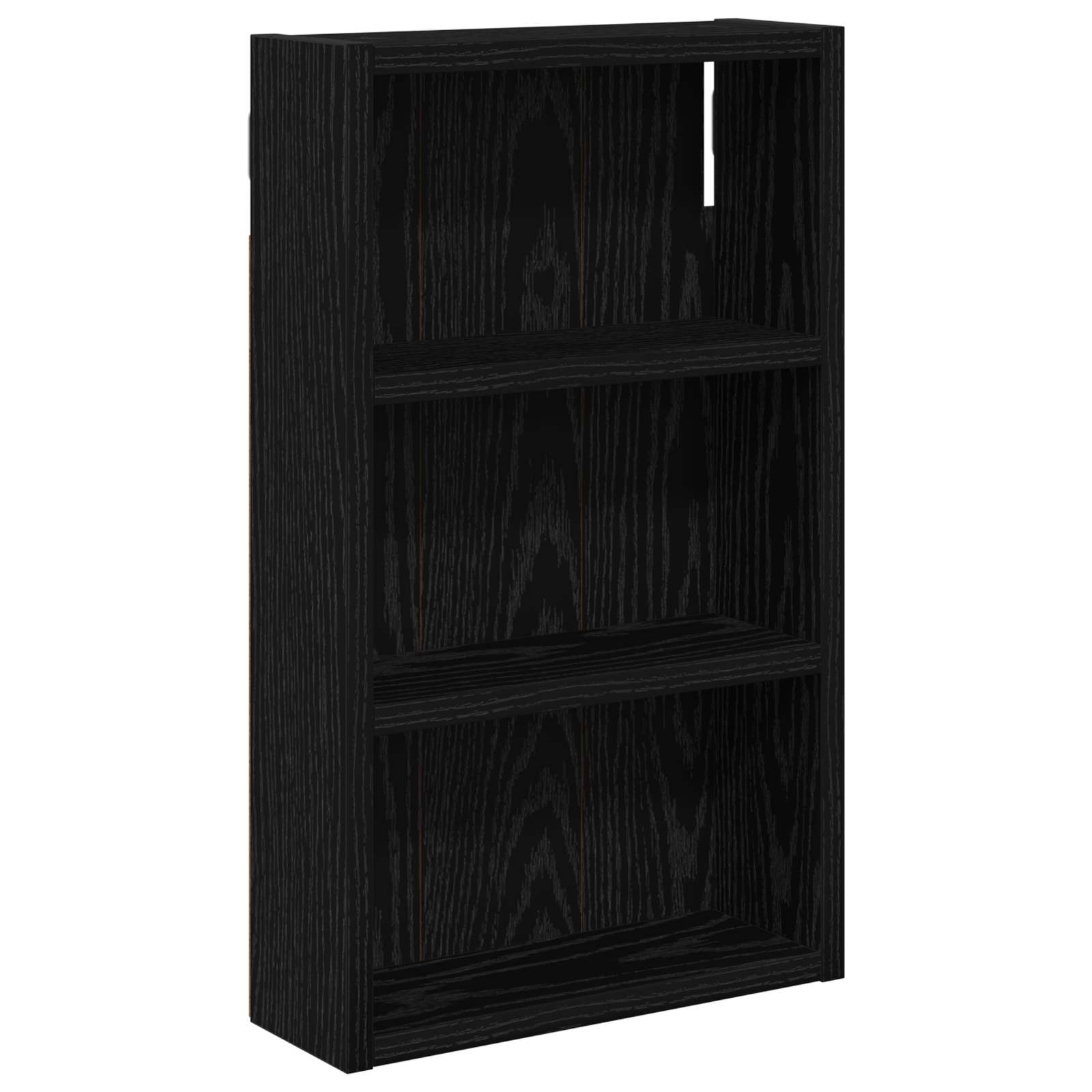 Badkamer wandkast Zwarte Eik 30 x 10 x 50 cm Geconstrueerd hout is nu te koop bij PeponiXL, paradijselijk wonen!