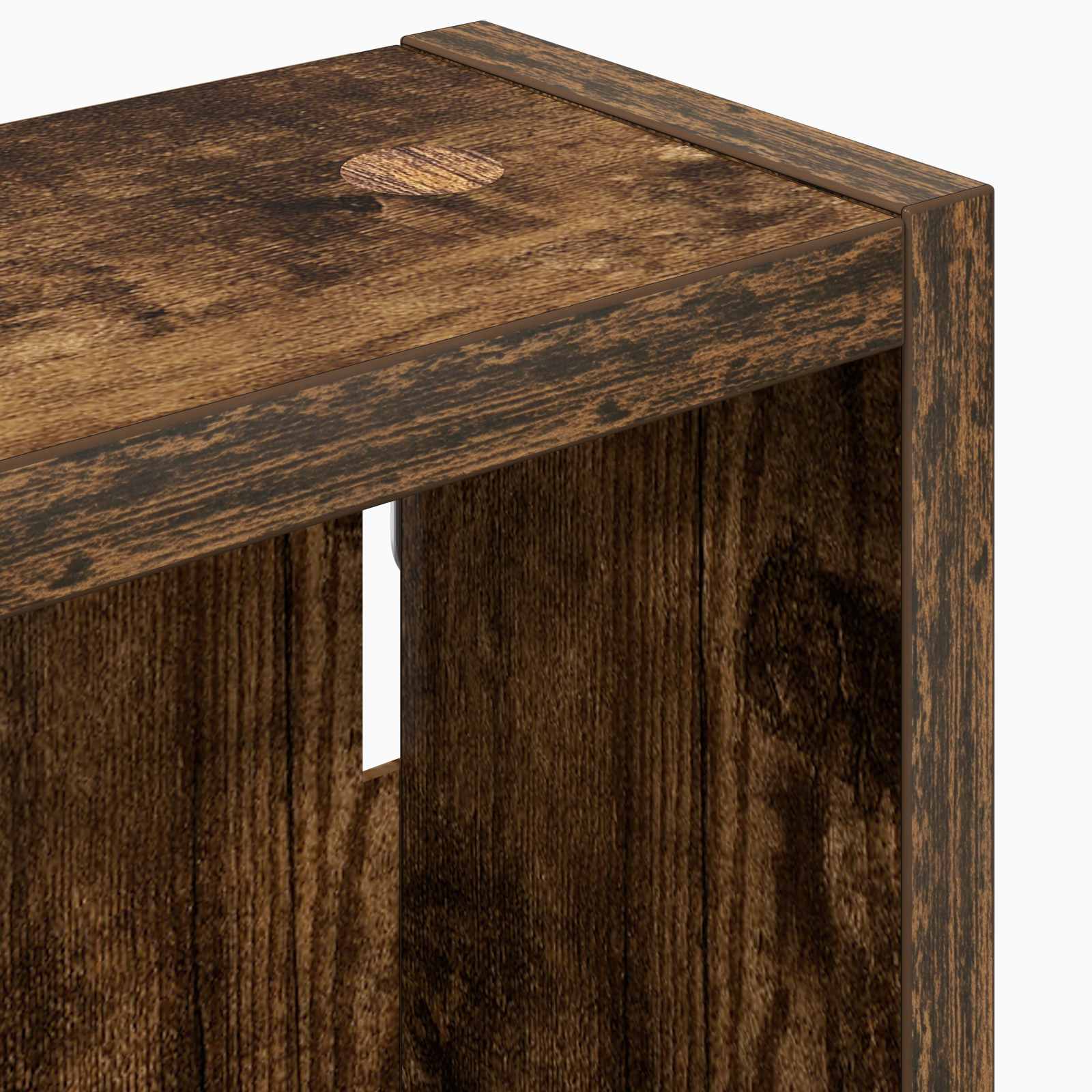 Badkamer wandkast met plank Gerookte Eik 30 x 10 x 50 cm is nu te koop bij PeponiXL, paradijselijk wonen!