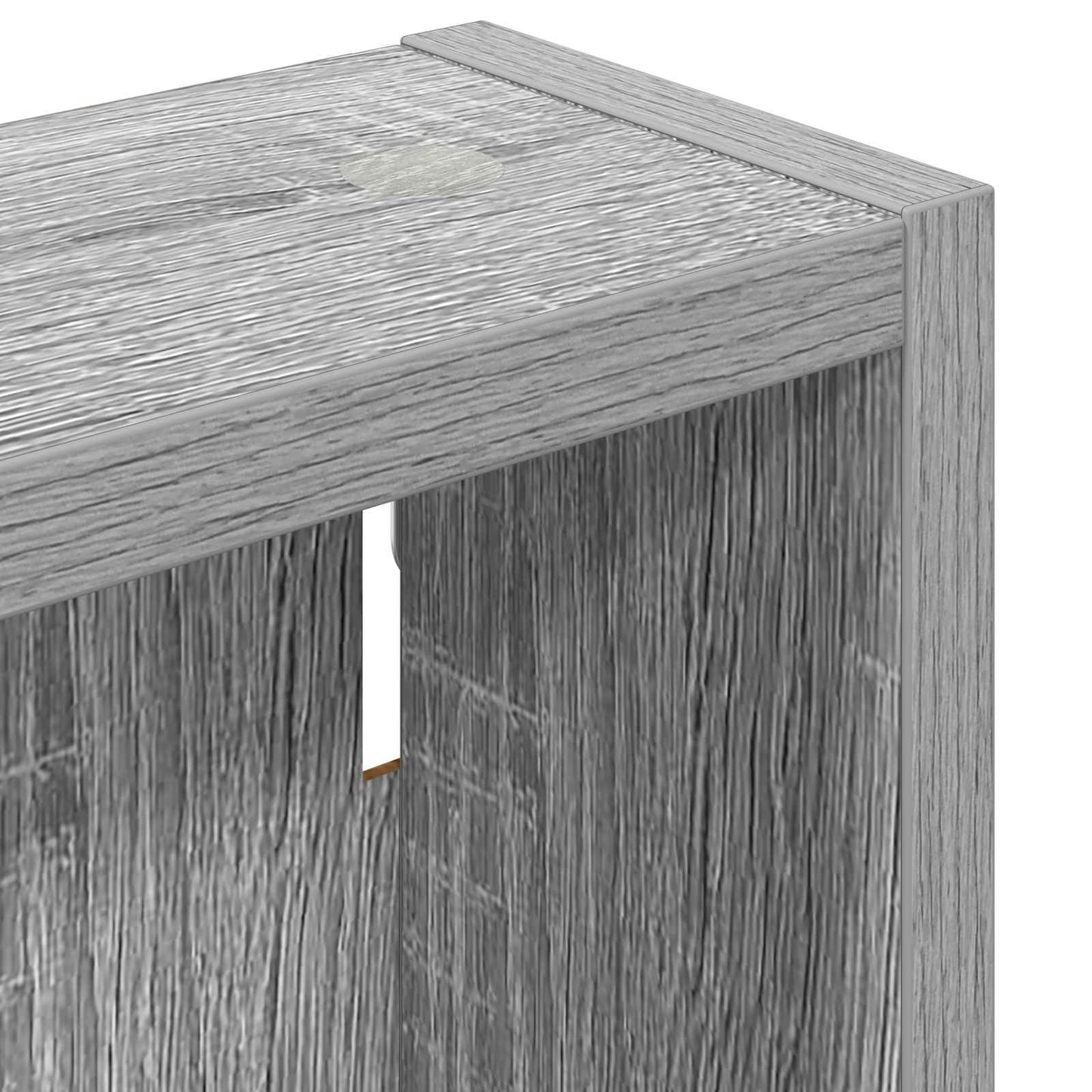 Badkamer wandkast met plank Grijze Sonoma 30 x 10 x 50 cm is nu te koop bij PeponiXL, paradijselijk wonen!