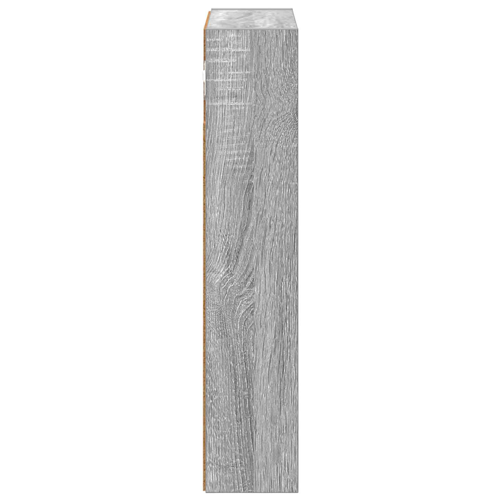 Badkamer wandkast met plank Grijze Sonoma 30 x 10 x 50 cm is nu te koop bij PeponiXL, paradijselijk wonen!