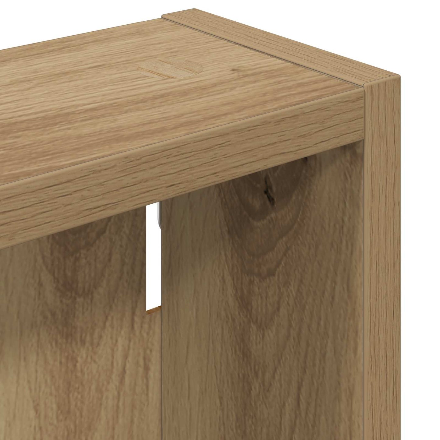 Badkamer wandkast met plank Ambachtelijk eiken 30 x 10 x 50 cm is nu te koop bij PeponiXL, paradijselijk wonen!