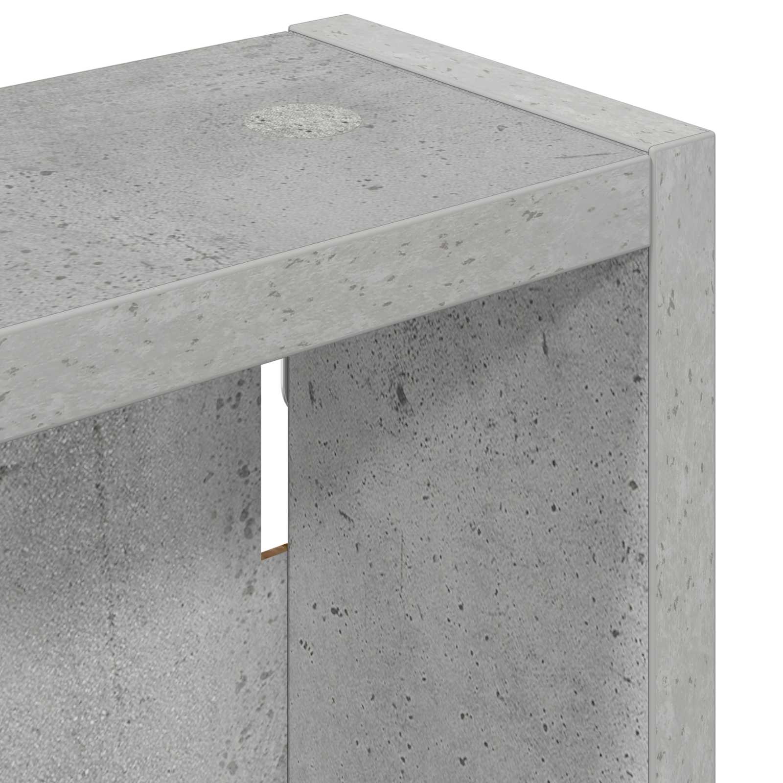 Badkamer wandkast met plank Beton Grijs 30 x 10 x 60,5 cm is nu te koop bij PeponiXL, paradijselijk wonen!