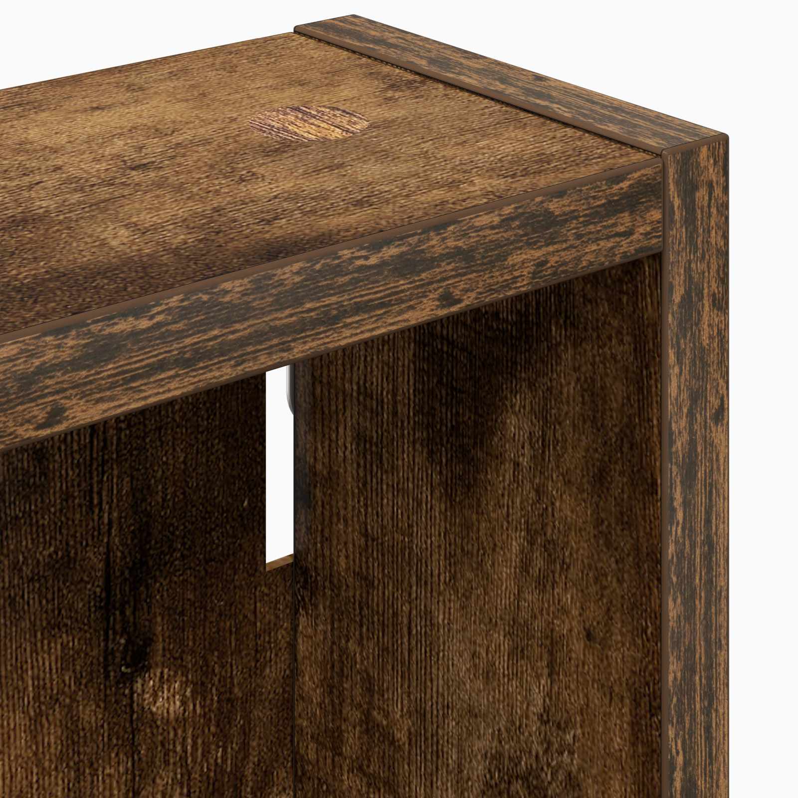Badkamer wandkast met plank Gerookte Eik 30 x 10 x 60,5 cm is nu te koop bij PeponiXL, paradijselijk wonen!