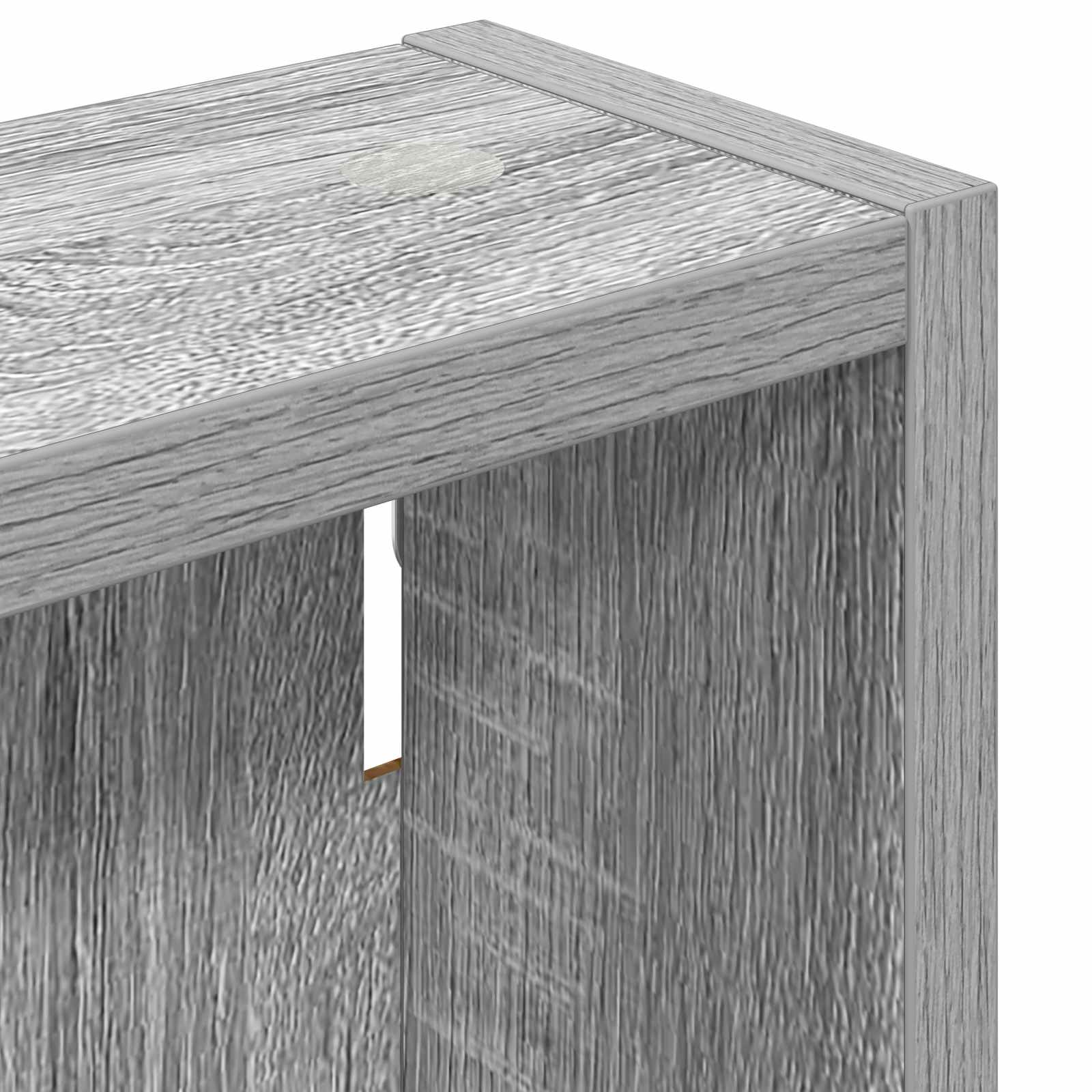 Badkamer wandkast met plank Grijze Sonoma 30 x 10 x 60,5 cm is nu te koop bij PeponiXL, paradijselijk wonen!