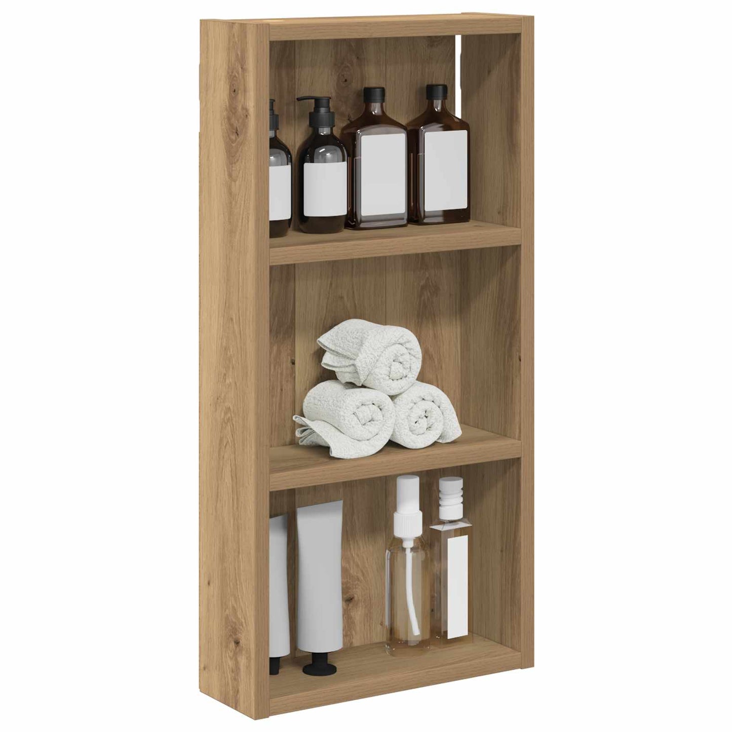 Badkamer wandkast Ambachtelijk eiken 30 x 10 x 60,5 cm is nu te koop bij PeponiXL, paradijselijk wonen!