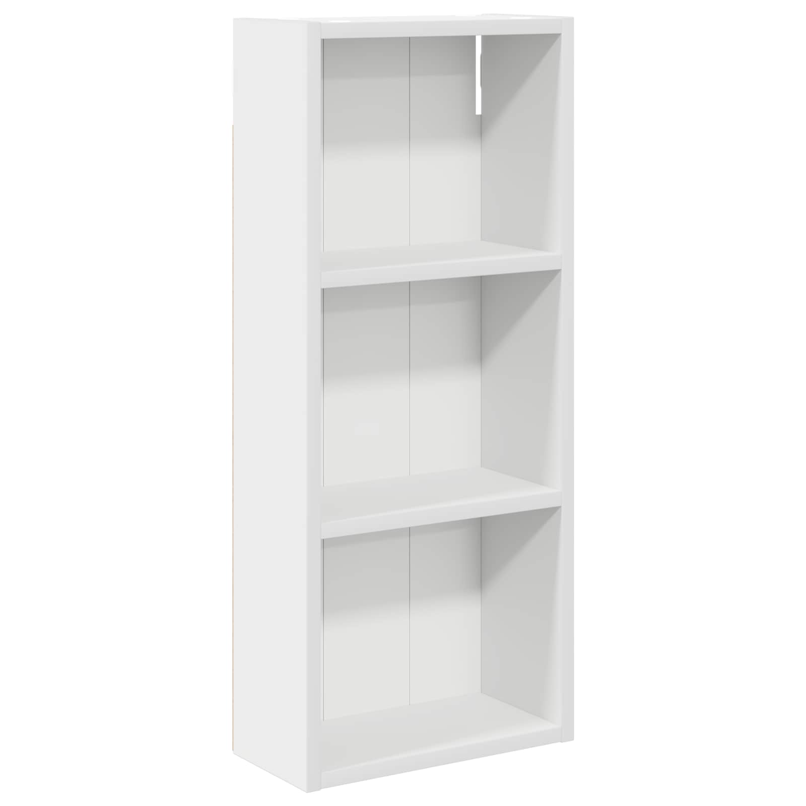 Badkamer wandkast Wit 30 x 14 x 70 cm Geconstrueerd hout is nu te koop bij PeponiXL, paradijselijk wonen!