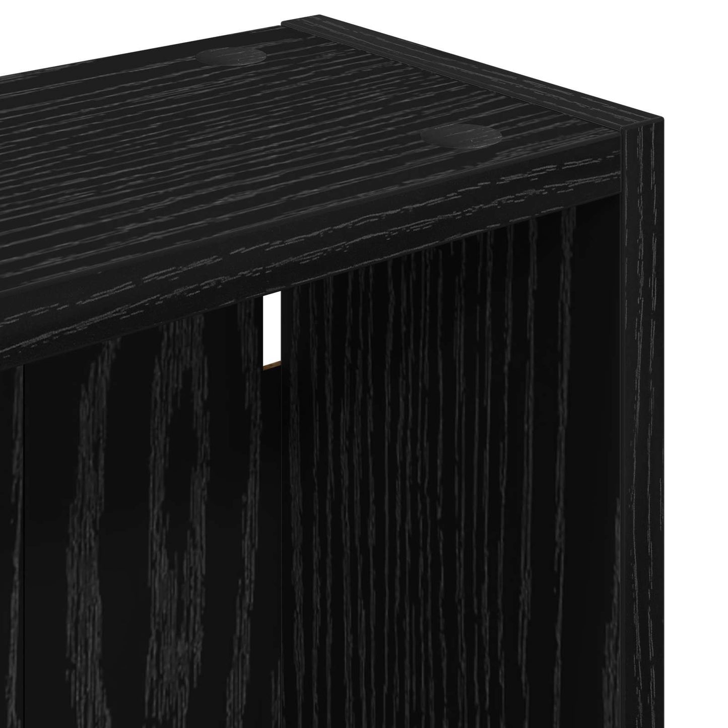 Badkamer wandkast Zwarte Eik 30 x 14 x 70 cm Geconstrueerd hout is nu te koop bij PeponiXL, paradijselijk wonen!