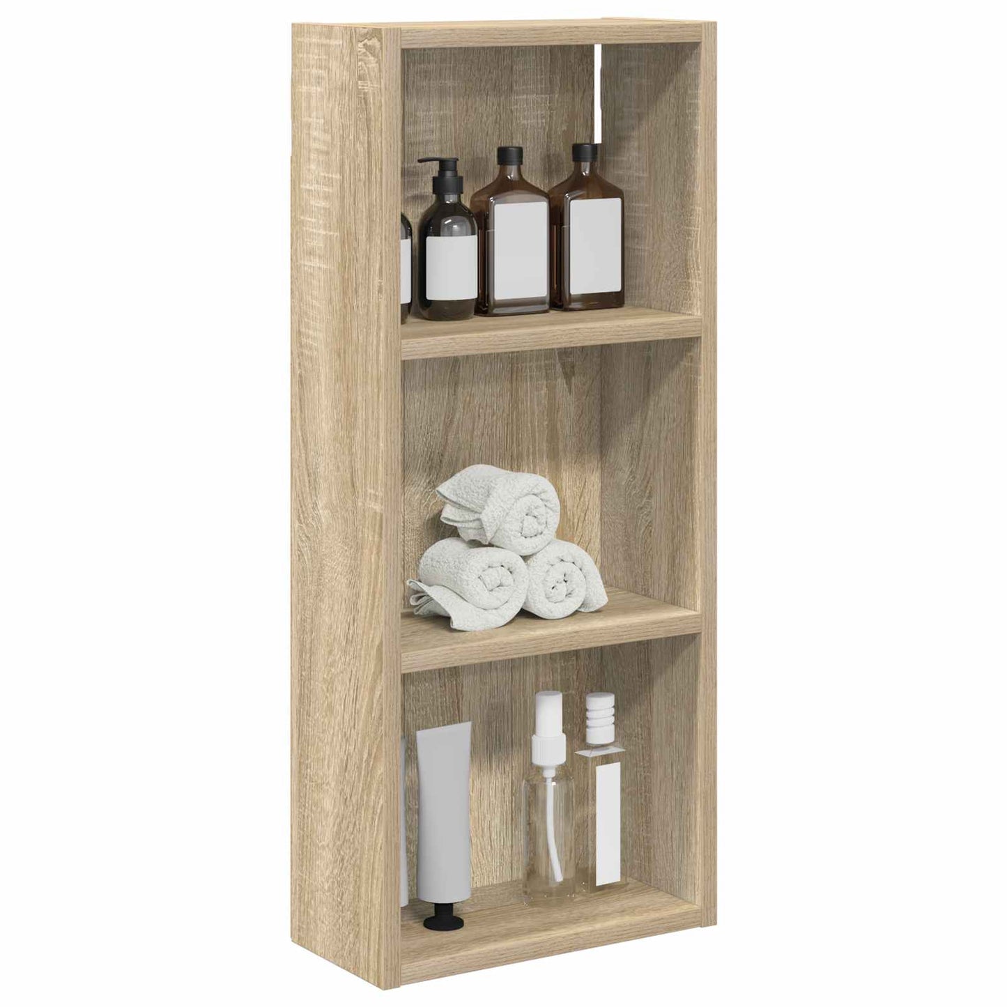 Badkamer wandkast met plank Sonoma Eiken 30 x 14 x 70 cm is nu te koop bij PeponiXL, paradijselijk wonen!