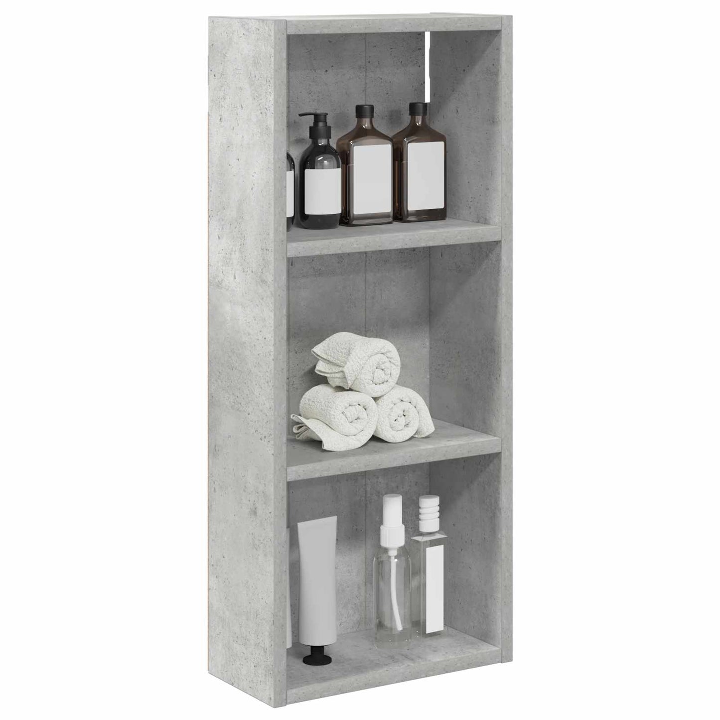 Badkamer wandkast met plank Beton Grijs 30 x 14 x 70 cm is nu te koop bij PeponiXL, paradijselijk wonen!
