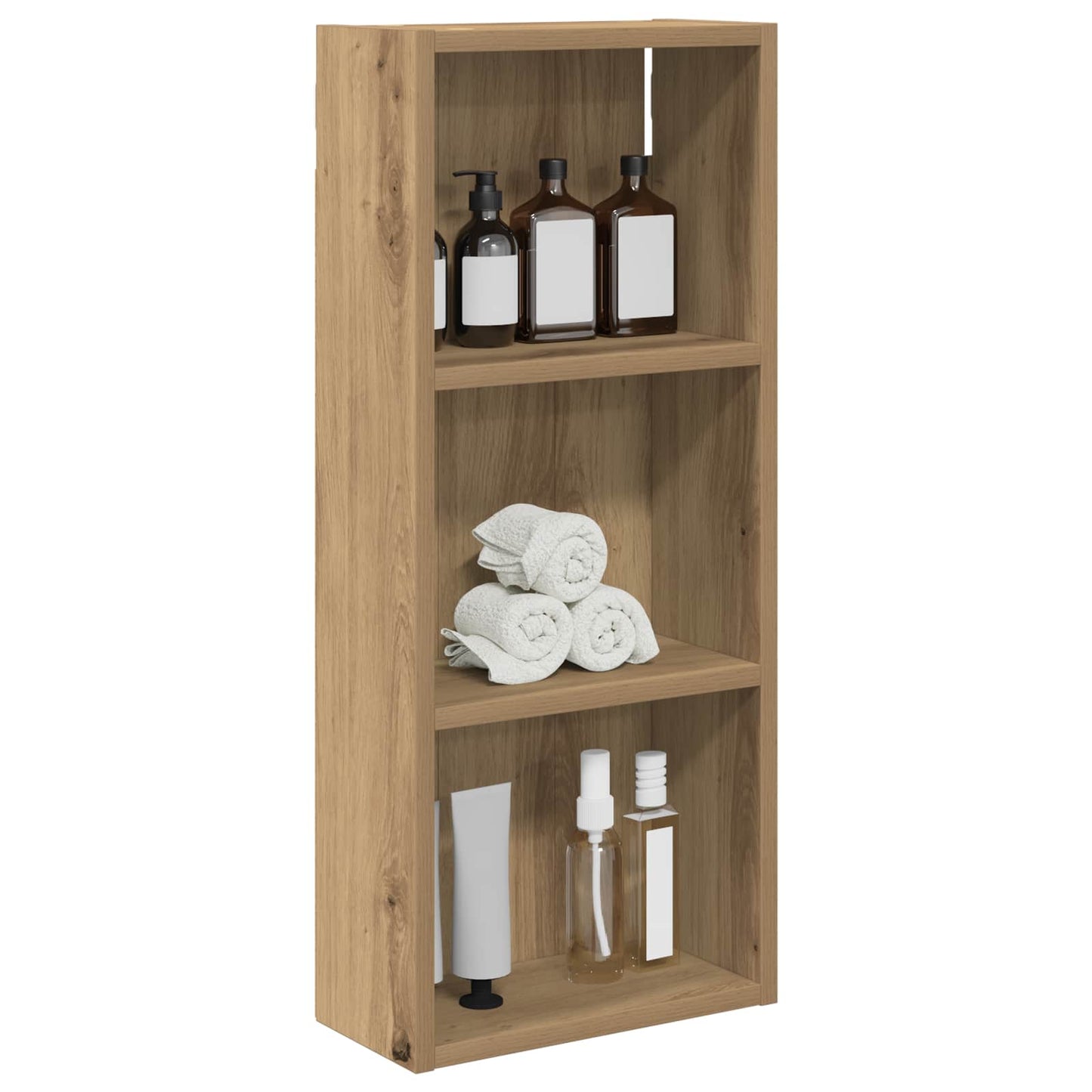 Badkamer wandkast met plank Ambachtelijk eiken 30 x 14 x 70 cm is nu te koop bij PeponiXL, paradijselijk wonen!