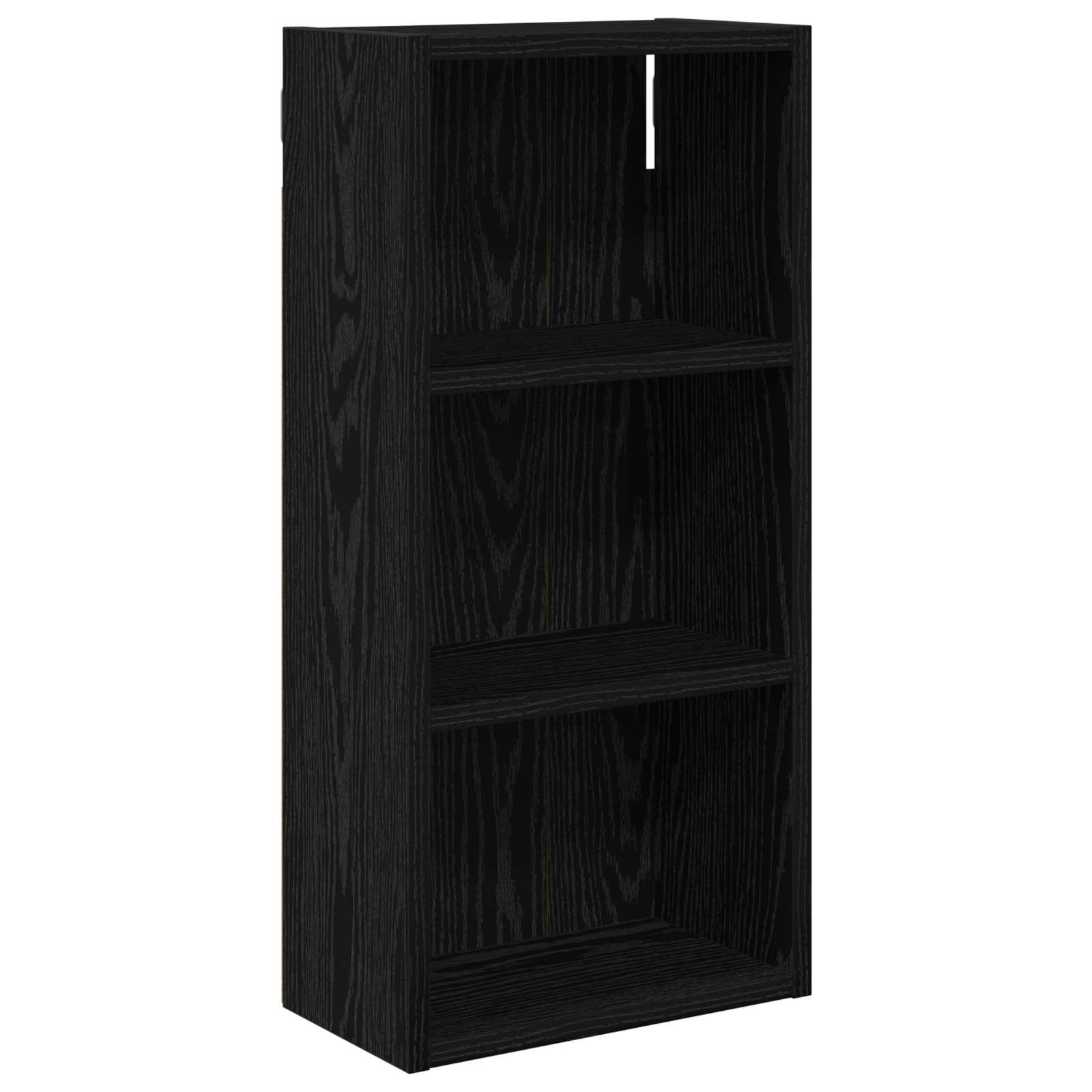 Badkamer wandkast met plank Zwarte Eik 30 x 16 x 62,5 cm is nu te koop bij PeponiXL, paradijselijk wonen!