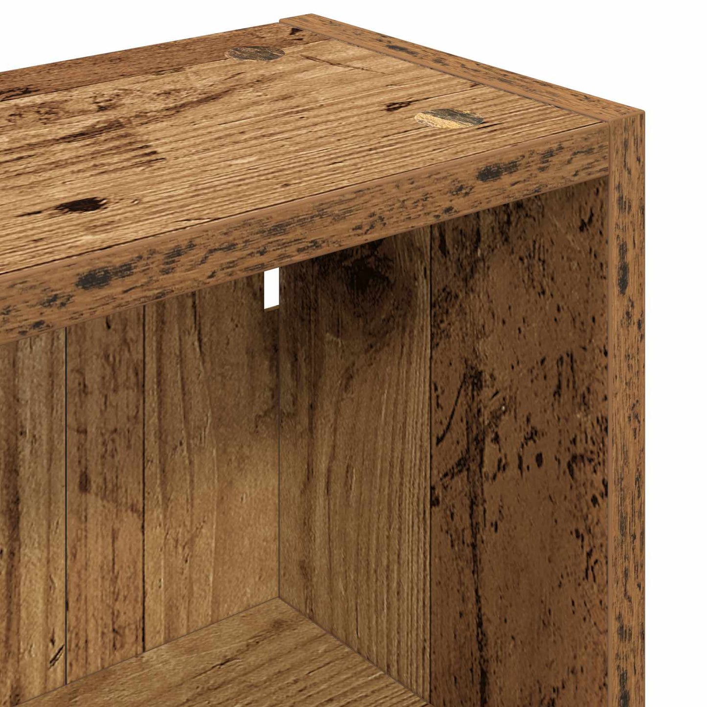 Badkamer wandkast Oudhout 30 x 16 x 62,5 cm Geconstrueerd hout is nu te koop bij PeponiXL, paradijselijk wonen!