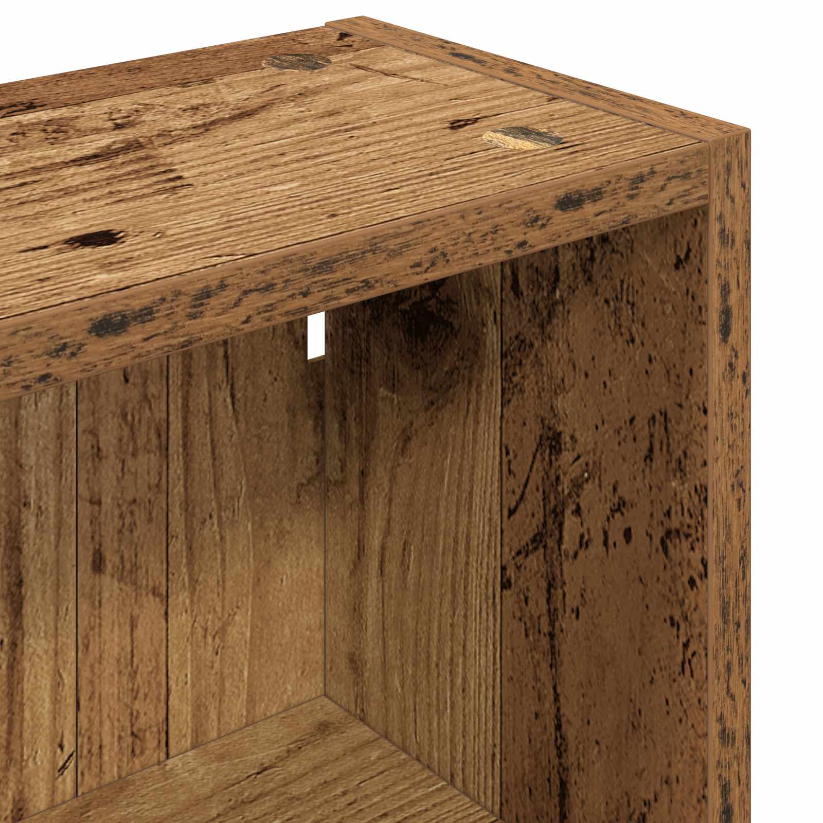 Badkamer wandkast Oudhout 30 x 16 x 62,5 cm Geconstrueerd hout is nu te koop bij PeponiXL, paradijselijk wonen!