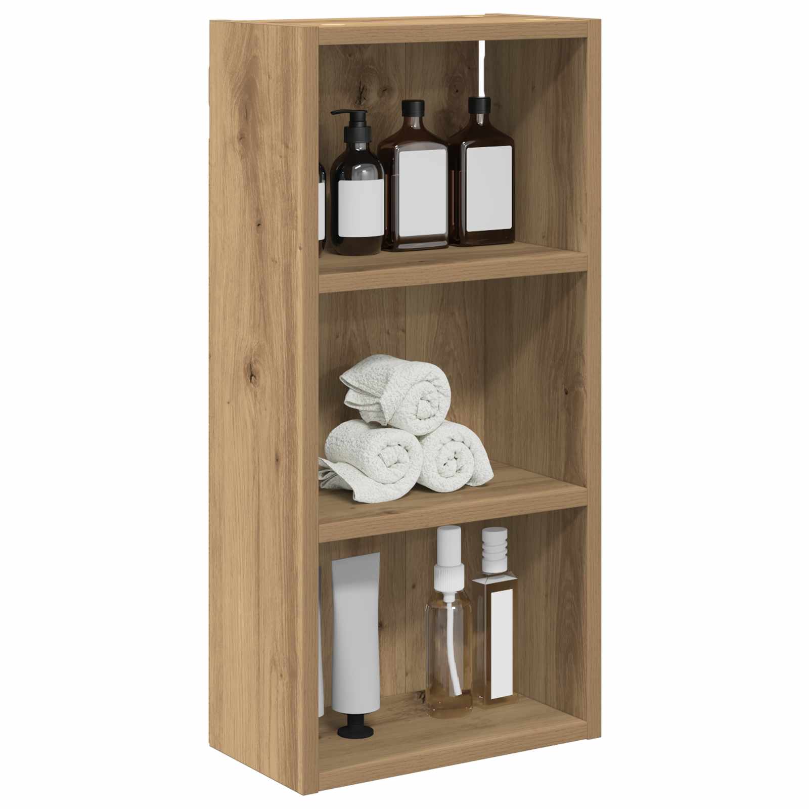 Badkamer wandkast Ambachtelijk eiken 30 x 16 x 62,5 cm is nu te koop bij PeponiXL, paradijselijk wonen!