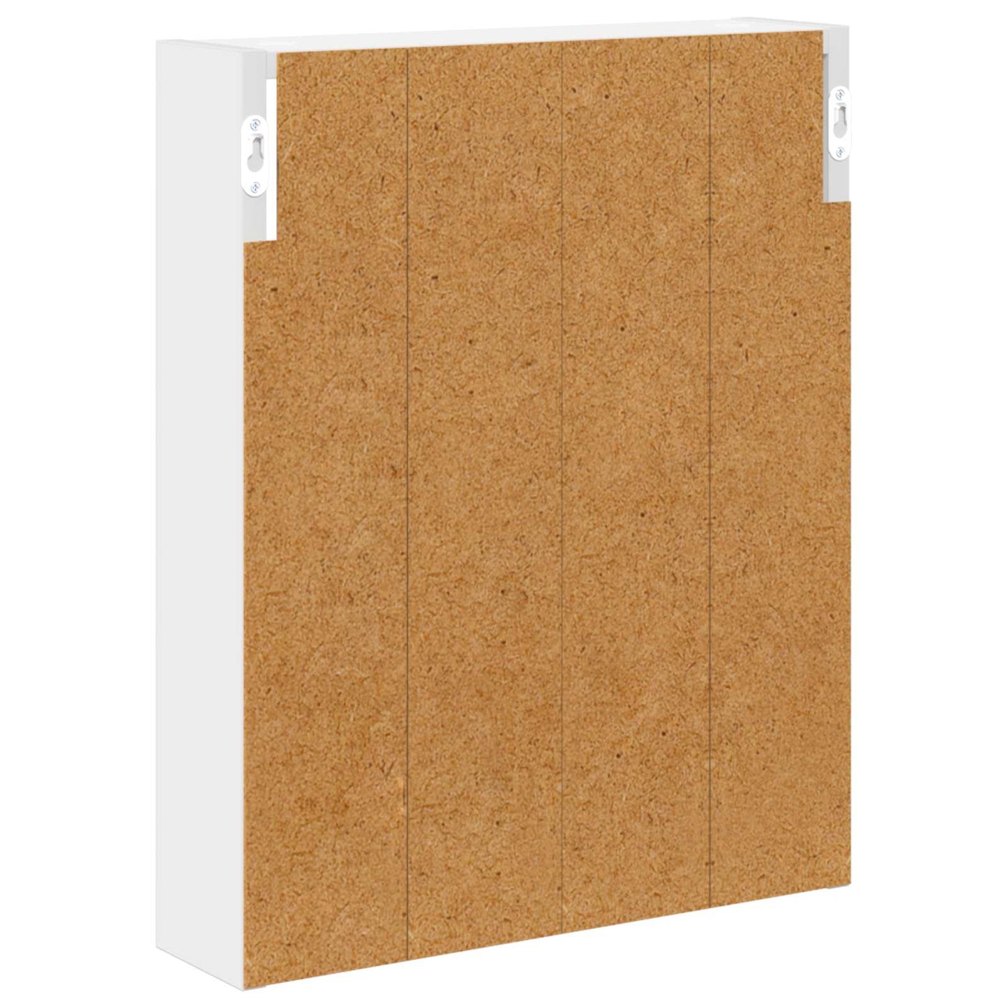 Badkamer wandkast Wit 40 x 10 x 50 cm Geconstrueerd hout is nu te koop bij PeponiXL, paradijselijk wonen!