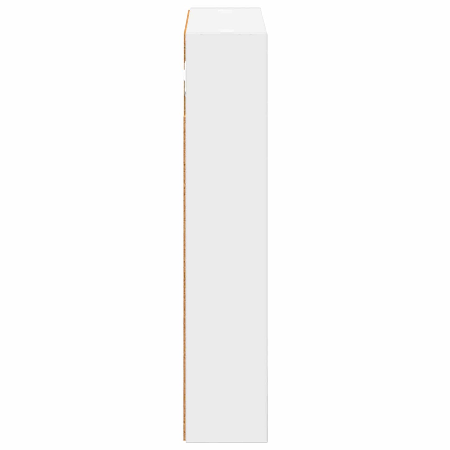 Badkamer wandkast Wit 40 x 10 x 50 cm Geconstrueerd hout is nu te koop bij PeponiXL, paradijselijk wonen!