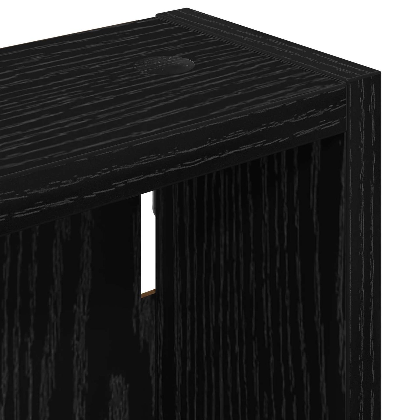 Badkamer wandkast Zwarte Eik 40 x 10 x 50 cm Geconstrueerd hout is nu te koop bij PeponiXL, paradijselijk wonen!