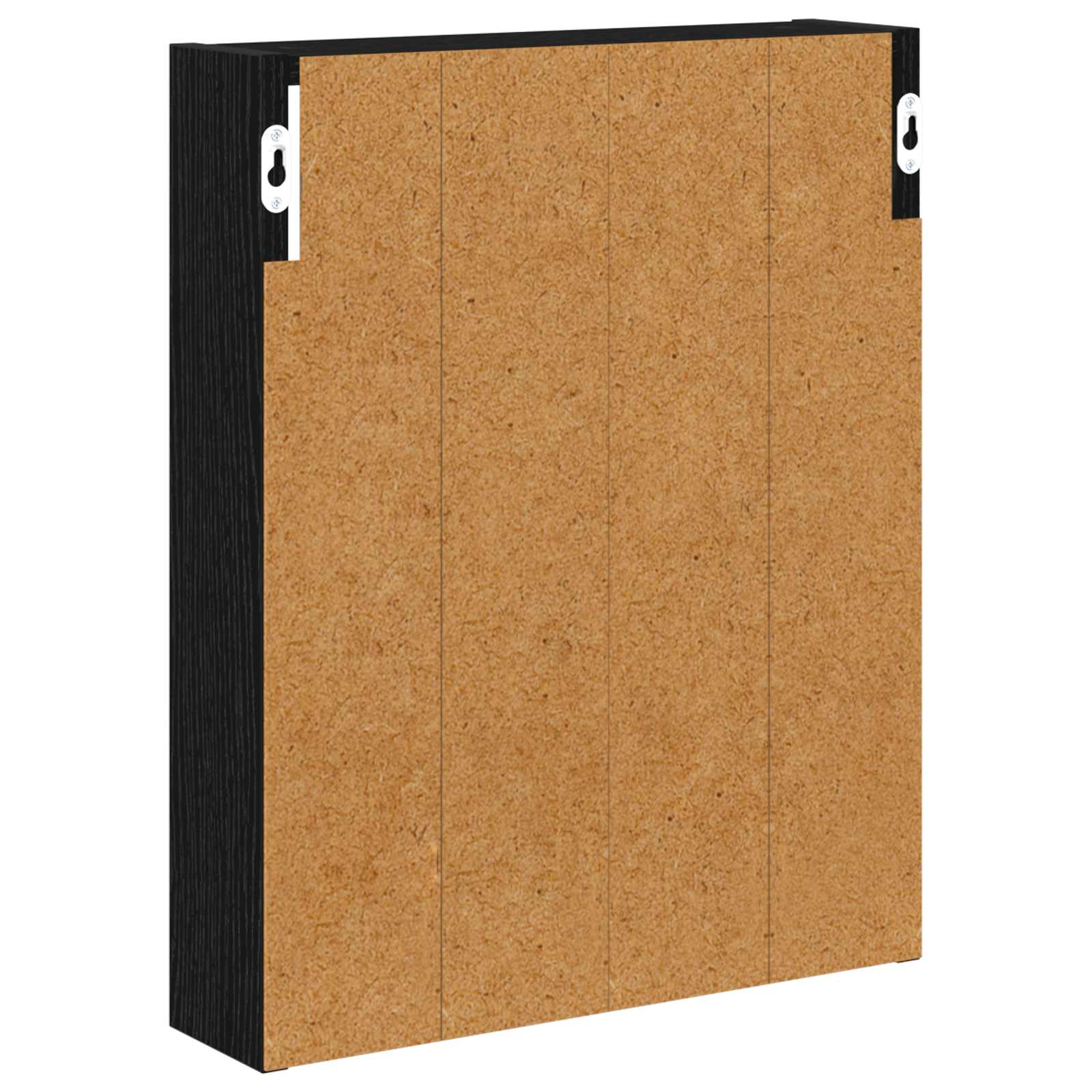 Badkamer wandkast Zwarte Eik 40 x 10 x 50 cm Geconstrueerd hout is nu te koop bij PeponiXL, paradijselijk wonen!