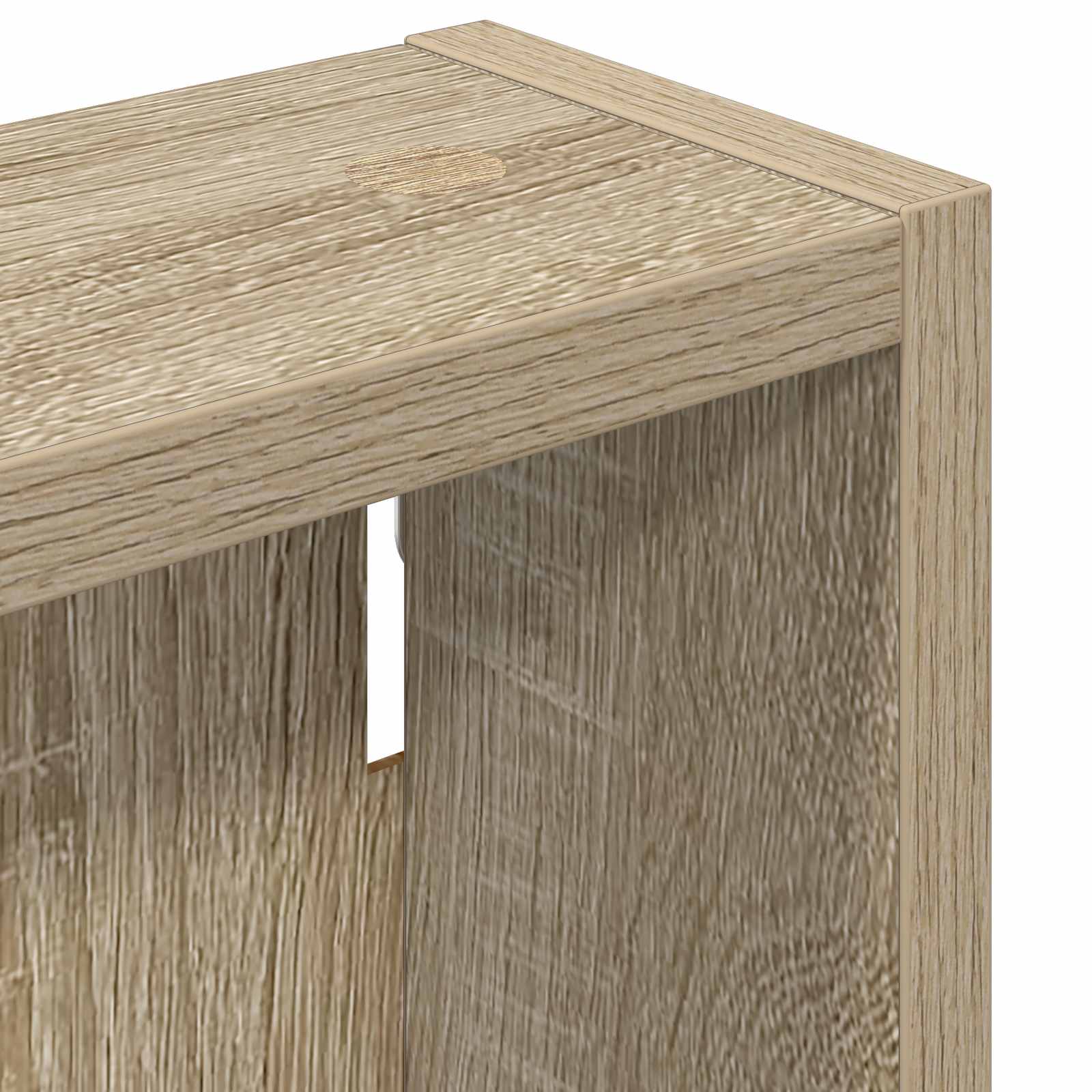 Badkamer wandkast met plank Sonoma Eiken 40 x 10 x 50 cm is nu te koop bij PeponiXL, paradijselijk wonen!