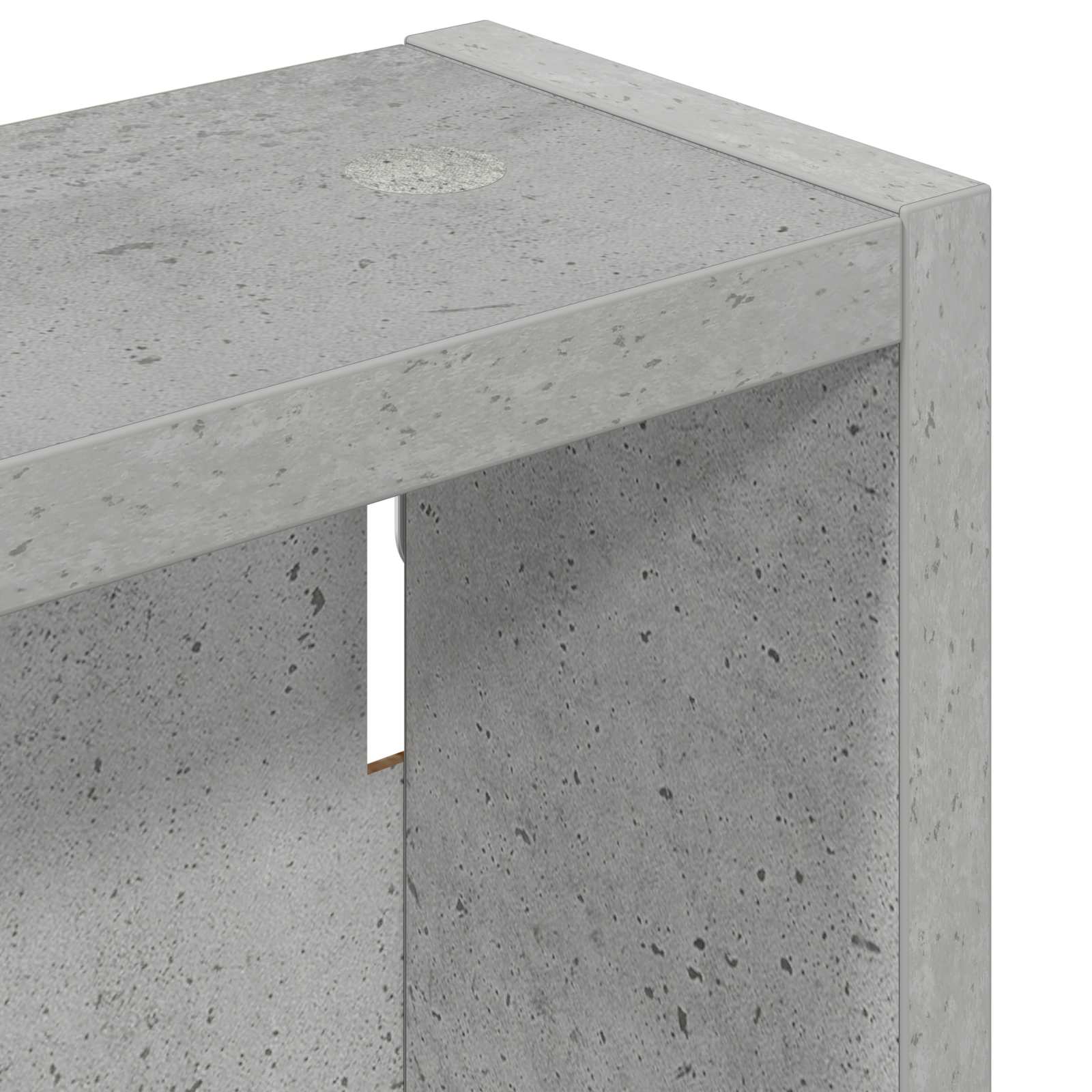 Badkamer wandkast met plank Beton Grijs 40 x 10 x 50 cm is nu te koop bij PeponiXL, paradijselijk wonen!