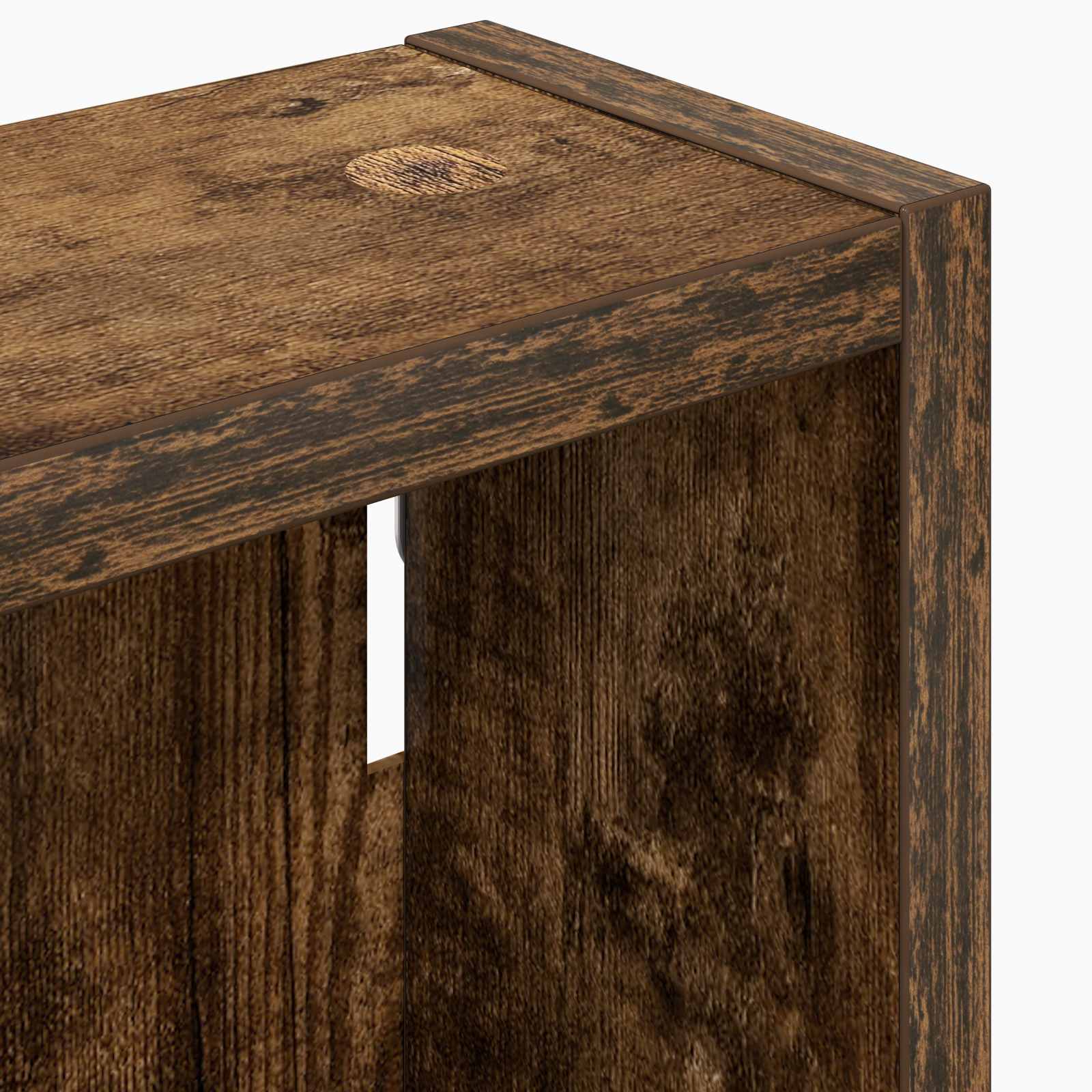 Badkamer wandkast met plank Gerookte Eik 40 x 10 x 50 cm is nu te koop bij PeponiXL, paradijselijk wonen!