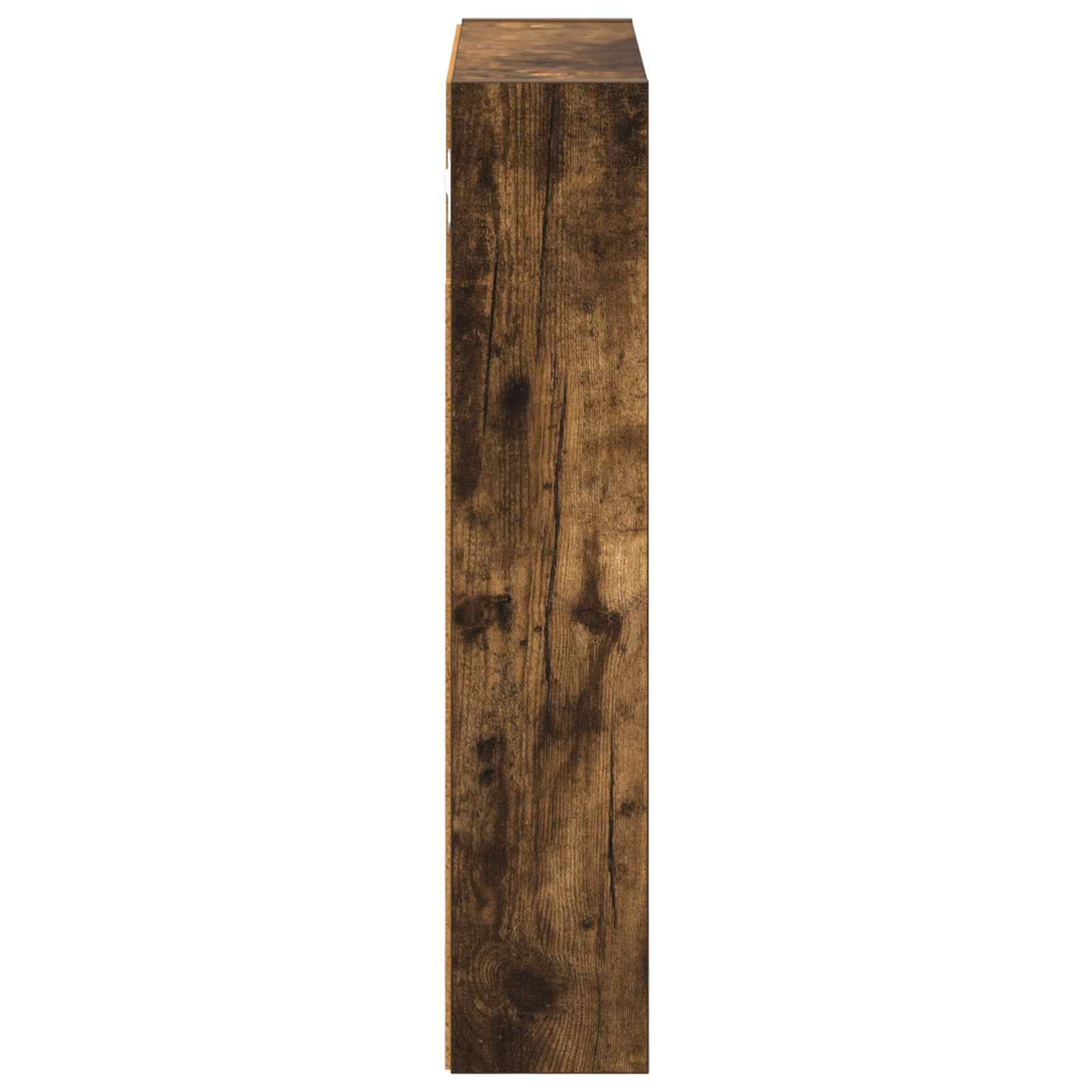 Badkamer wandkast met plank Gerookte Eik 40 x 10 x 50 cm is nu te koop bij PeponiXL, paradijselijk wonen!