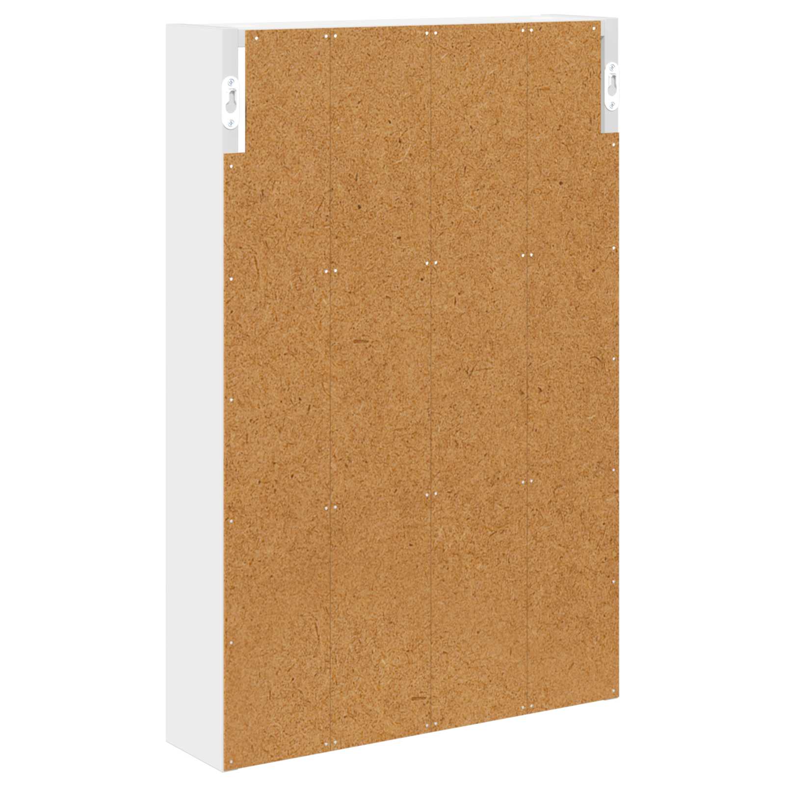 Badkamer wandkast Wit 40 x 10 x 60,5 cm Geconstrueerd hout is nu te koop bij PeponiXL, paradijselijk wonen!
