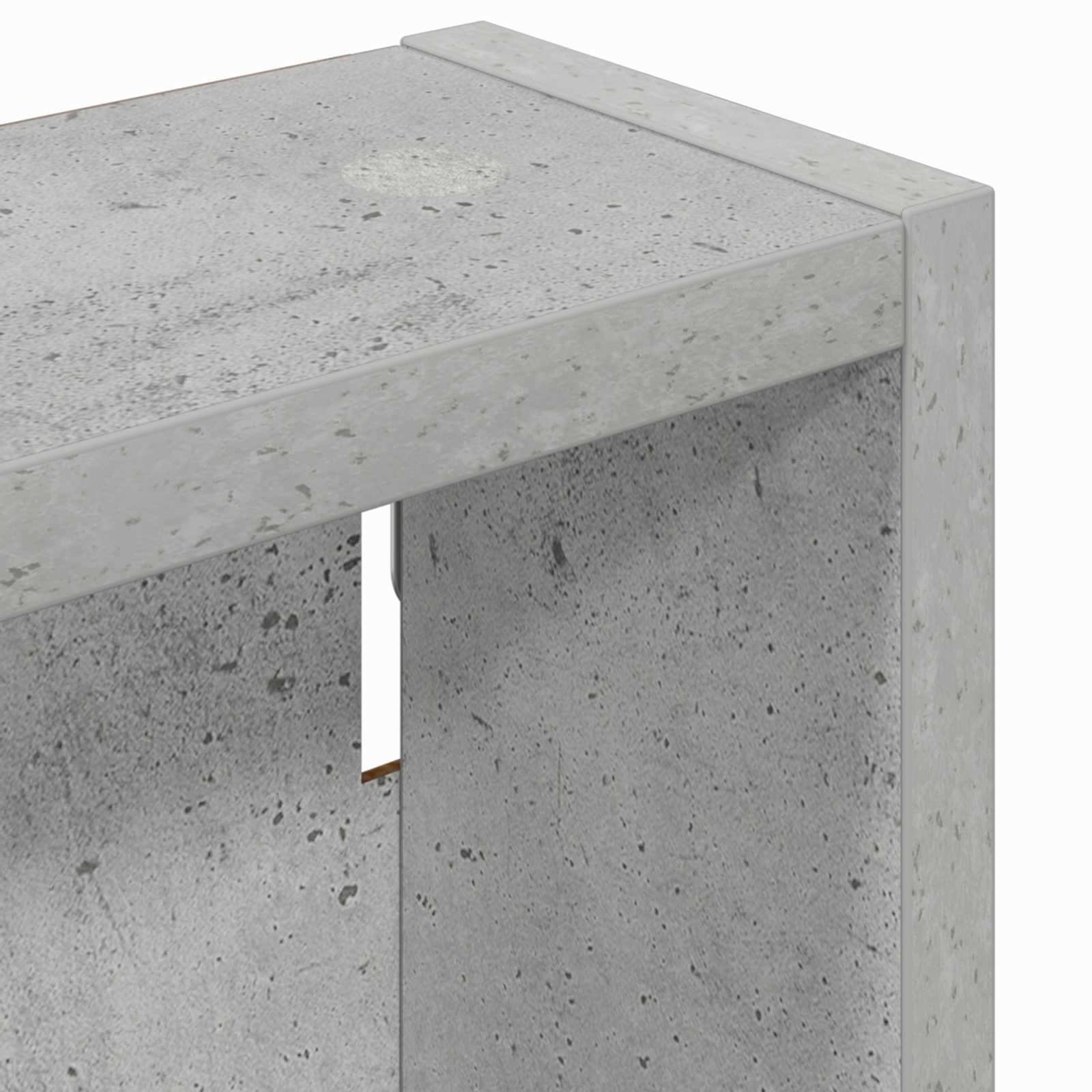 Badkamer wandkast met plank Beton Grijs 40 x 10 x 60,5 cm is nu te koop bij PeponiXL, paradijselijk wonen!
