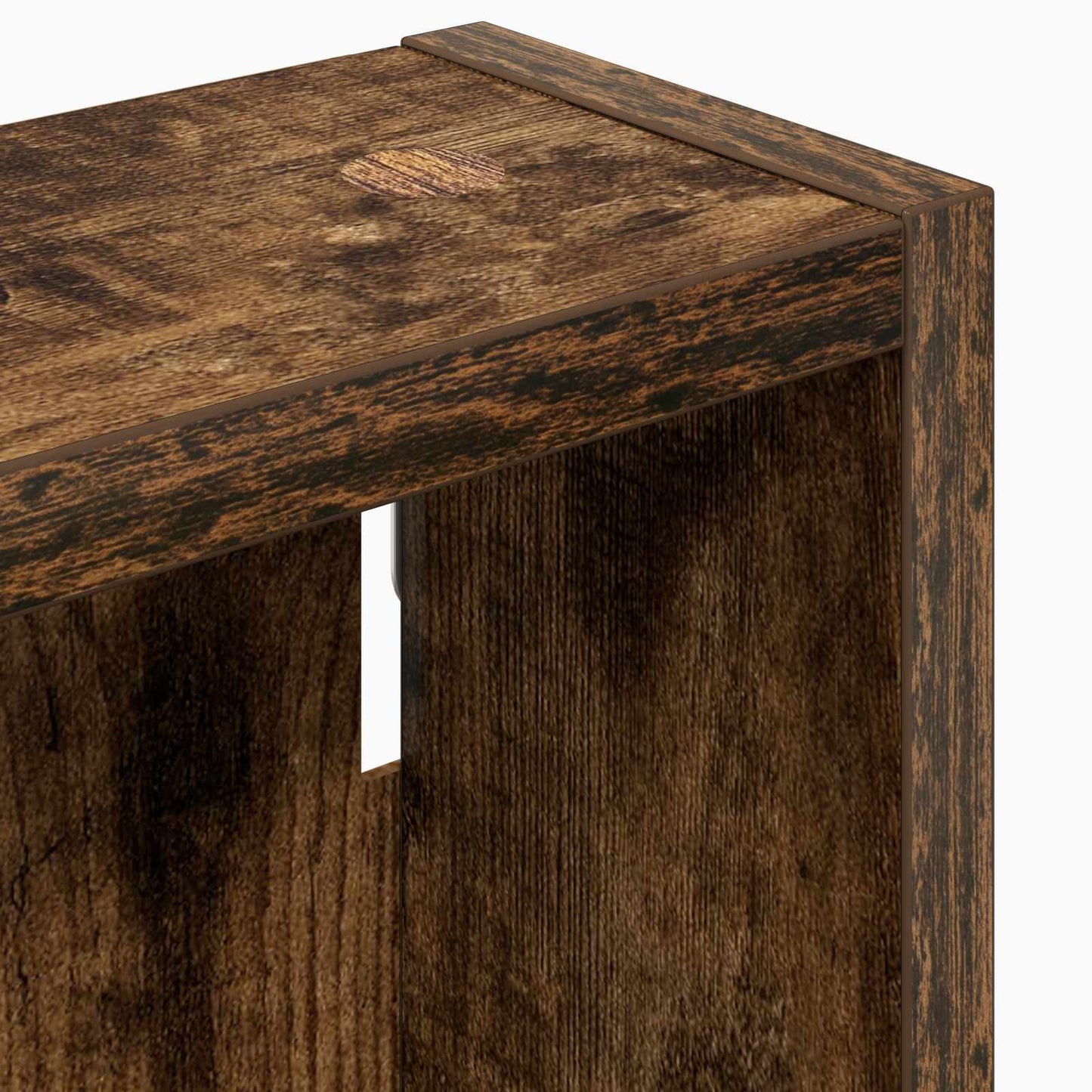Badkamer wandkast met plank Gerookte Eik 40 x 10 x 60,5 cm is nu te koop bij PeponiXL, paradijselijk wonen!