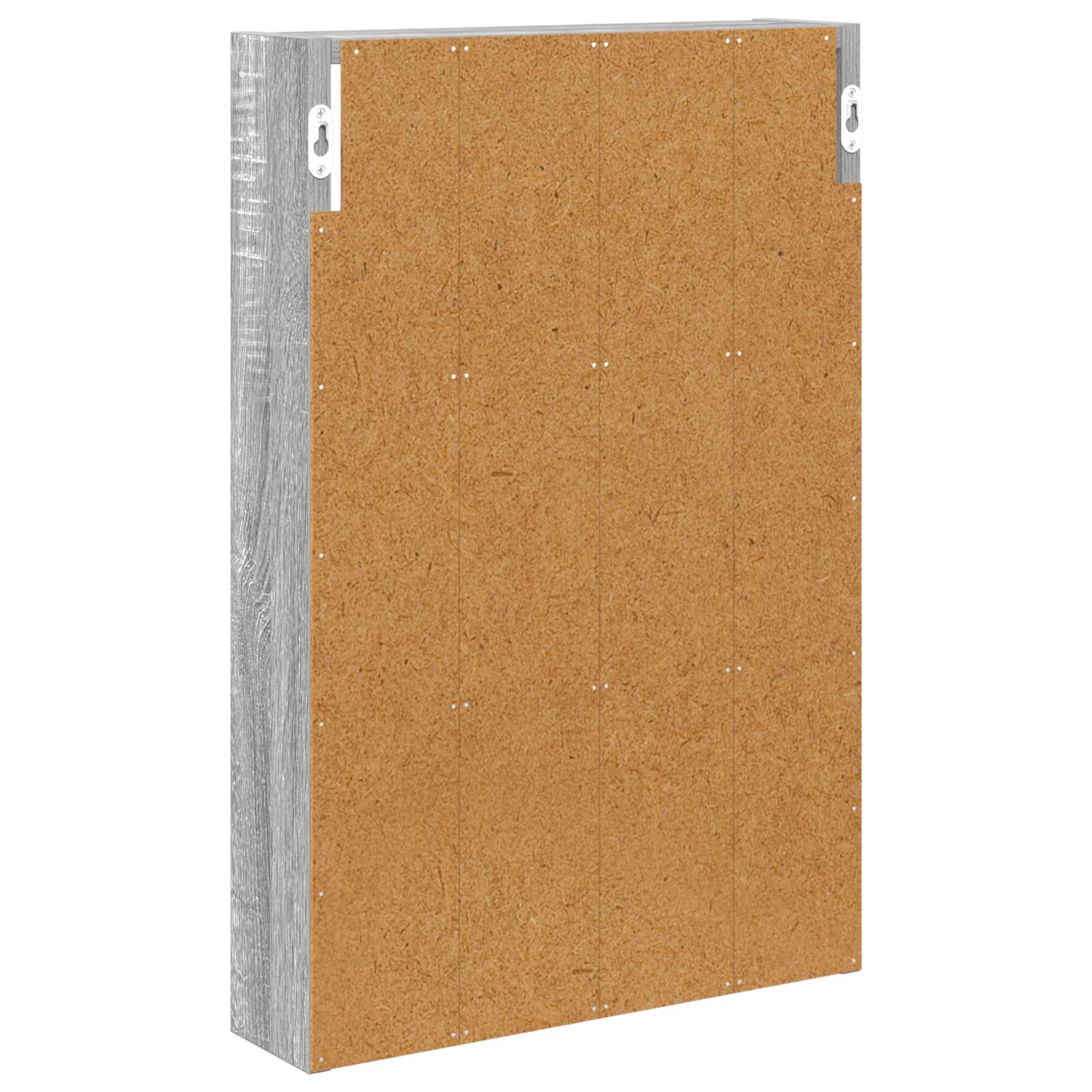 Badkamer wandkast met plank Grijze Sonoma 40 x 10 x 60,5 cm is nu te koop bij PeponiXL, paradijselijk wonen!