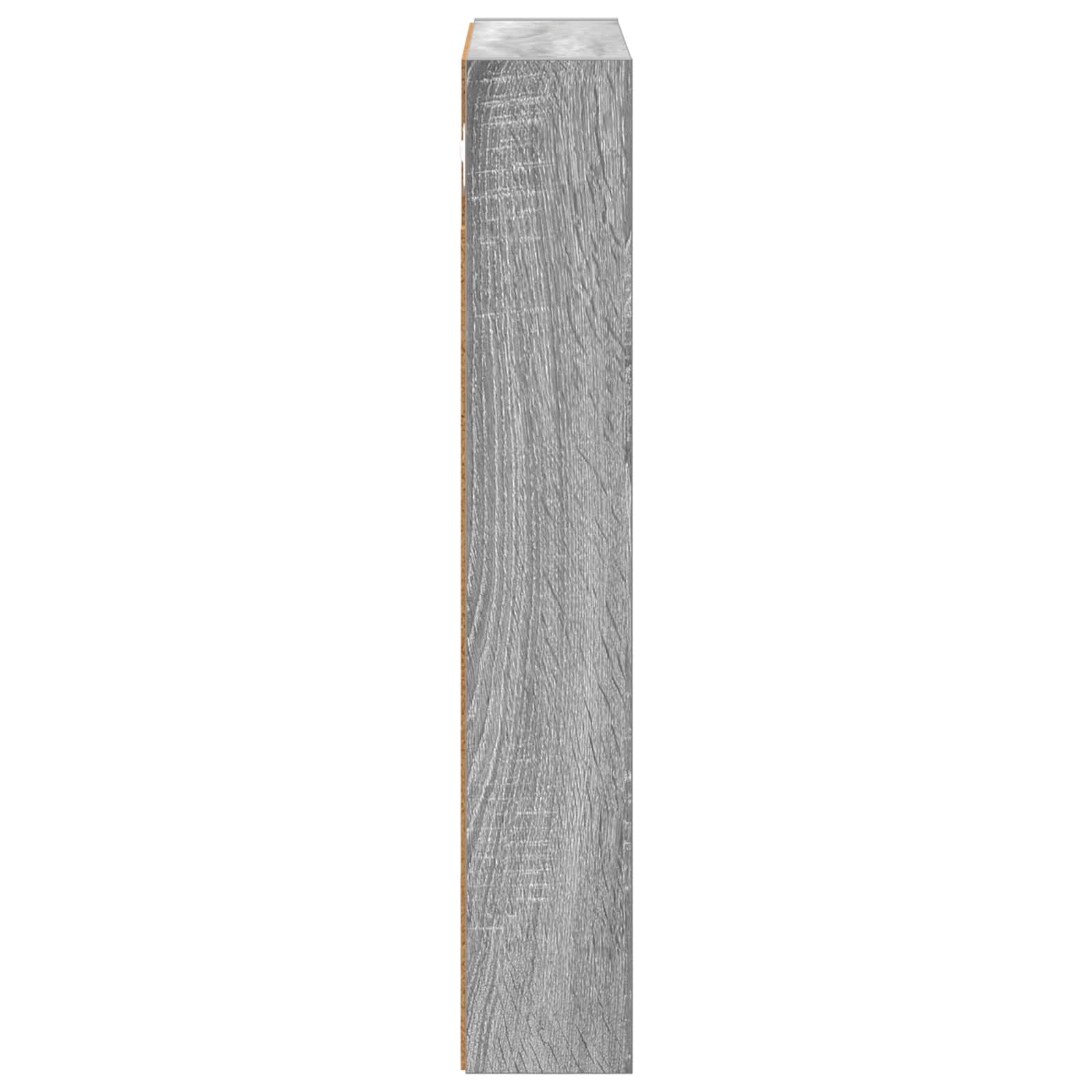 Badkamer wandkast met plank Grijze Sonoma 40 x 10 x 60,5 cm is nu te koop bij PeponiXL, paradijselijk wonen!