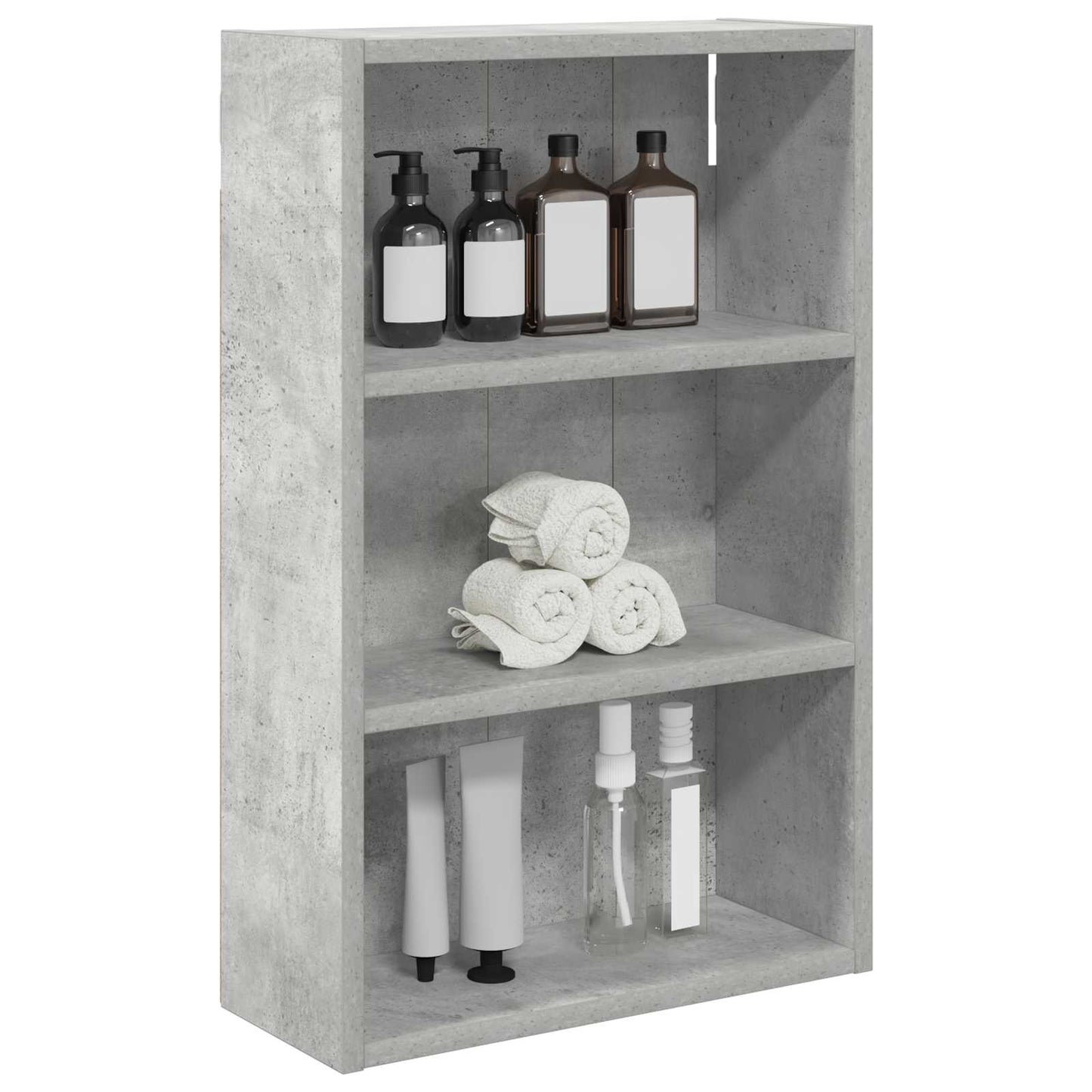 Badkamer wandkast met plank Beton Grijs 40 x 16 x 62,5 cm is nu te koop bij PeponiXL, paradijselijk wonen!