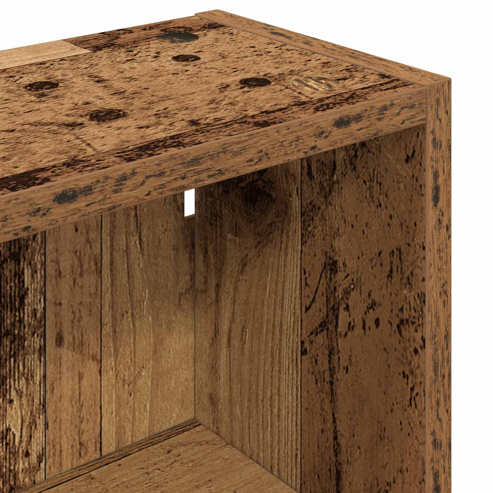 Badkamer wandkast Oudhout 40 x 16 x 62,5 cm Geconstrueerd hout is nu te koop bij PeponiXL, paradijselijk wonen!