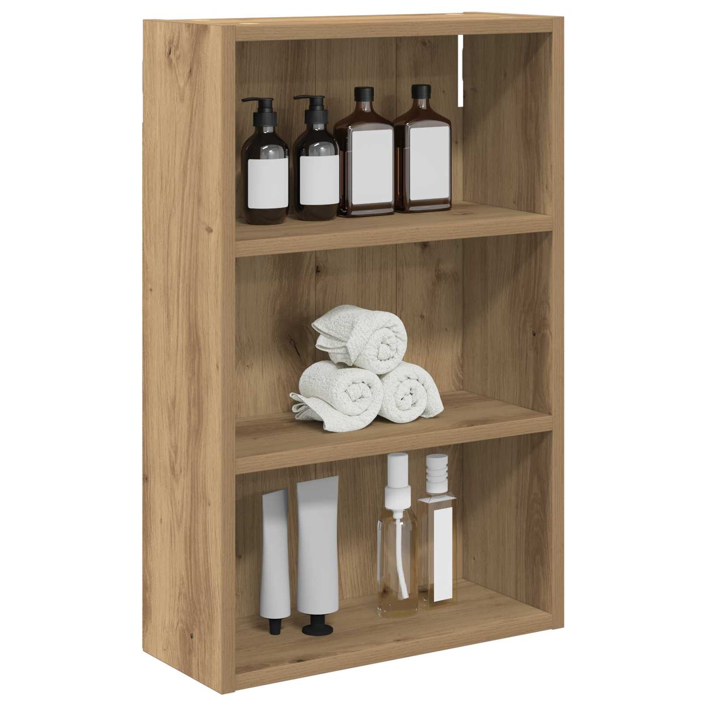 Badkamer wandkast met plank Artisanaal eiken 40 x 16 x 62,5 cm is nu te koop bij PeponiXL, paradijselijk wonen!