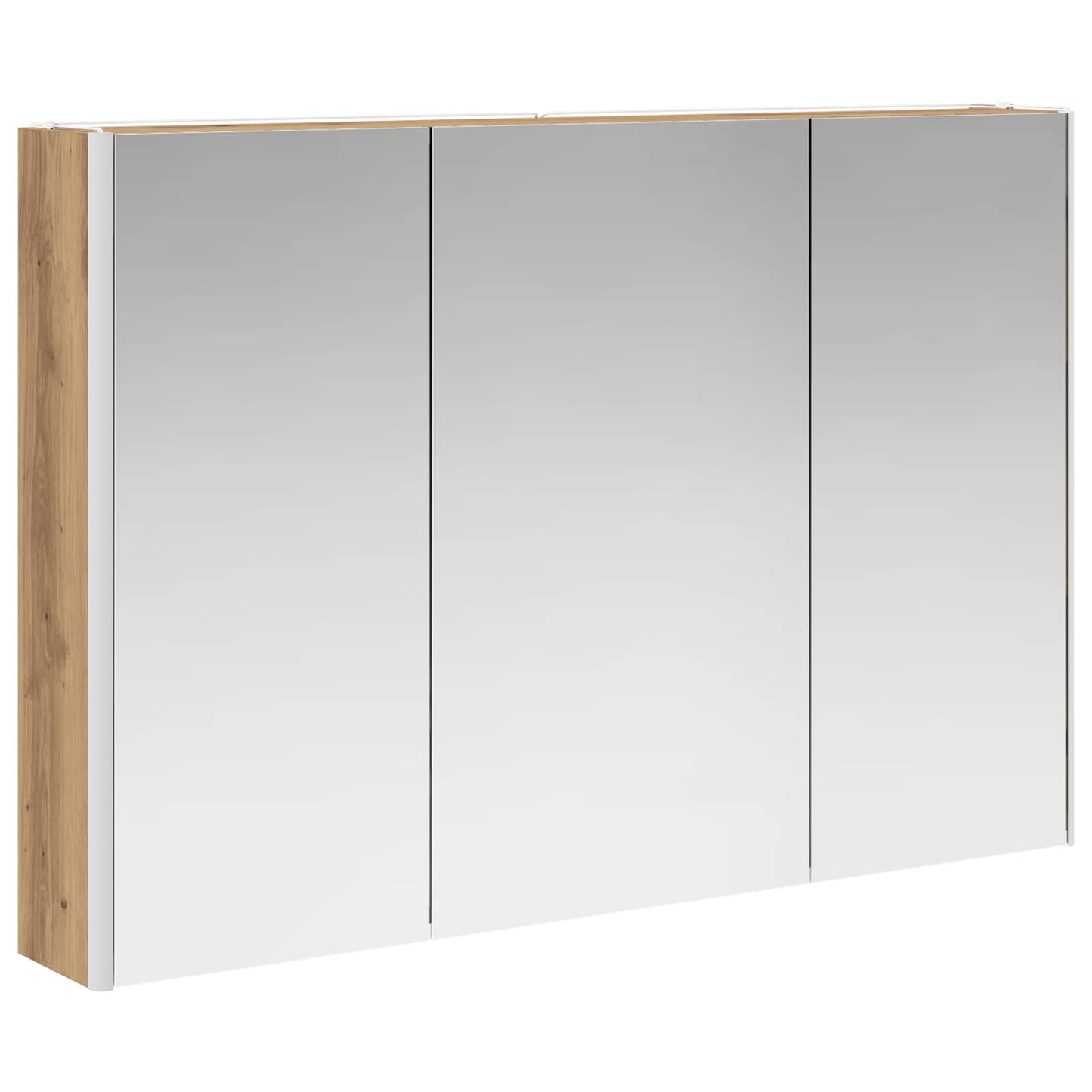 Badkamerkastenset 4 pcs Artisanaal eiken 103,5 x 15,5 x 70 cm