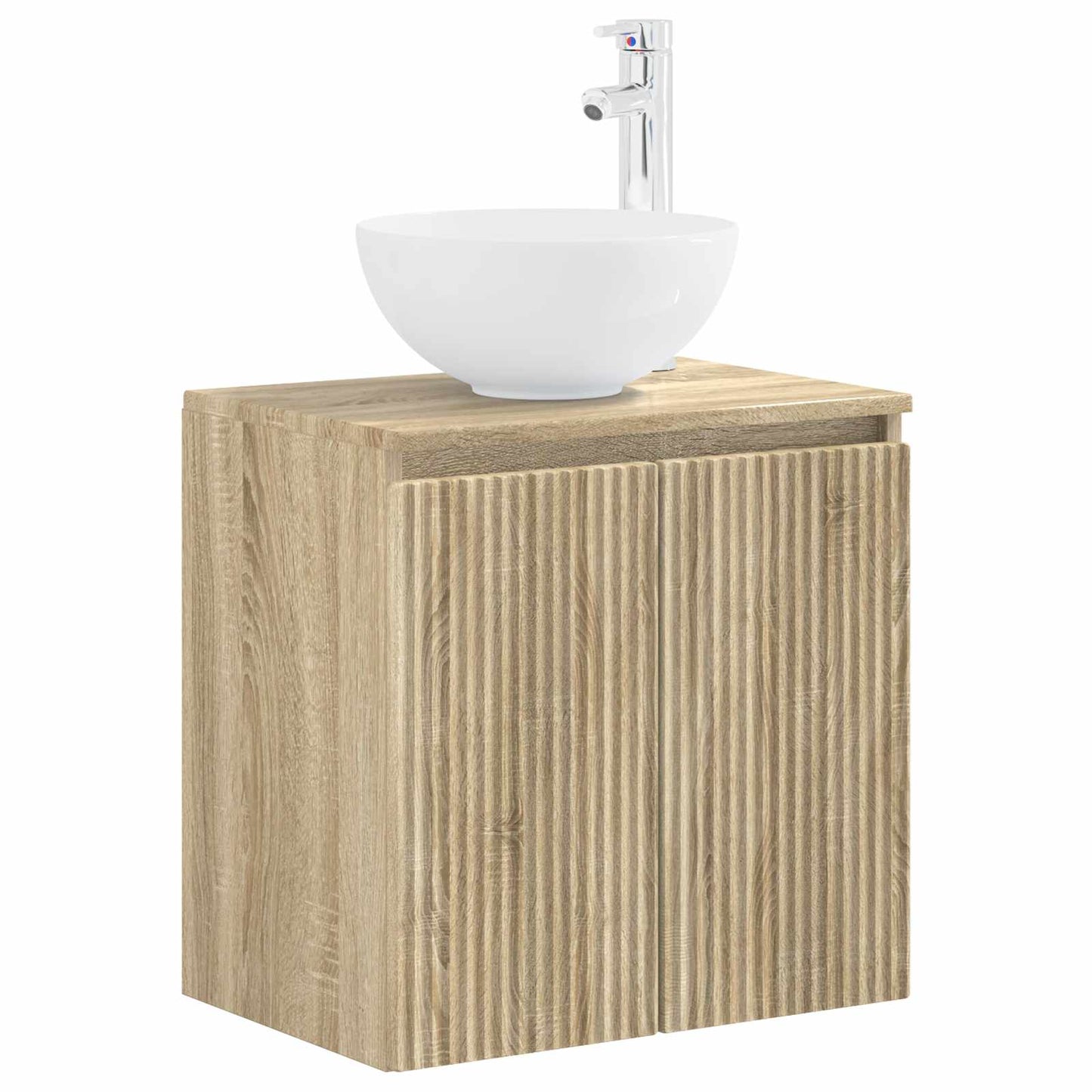 Badkamerkastenset 5 pcs Sonoma Eiken 50 x 14,5 x 70 cm