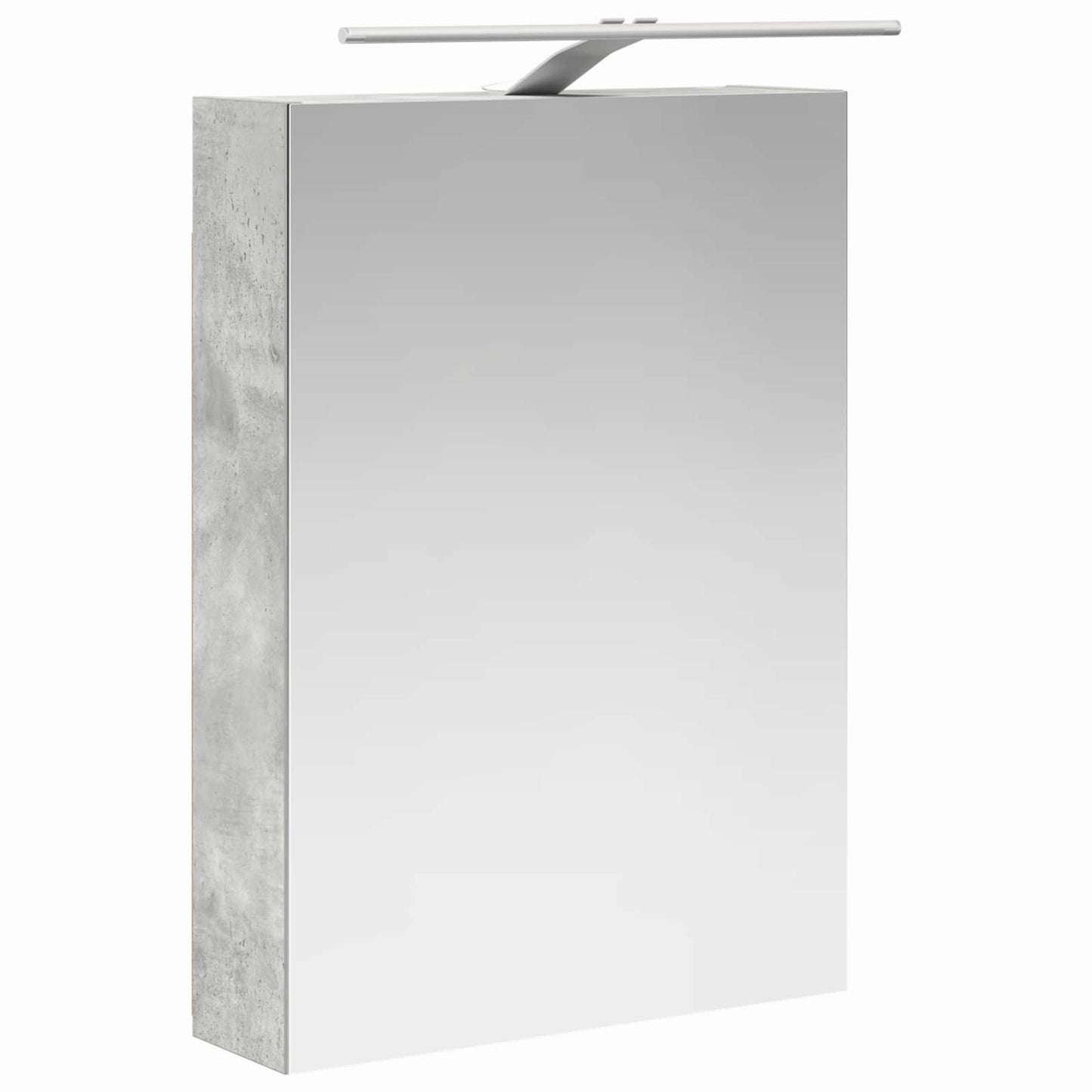 Badkamerkastenset 5 pcs Betongrijs 50 x 14,5 x 70 cm