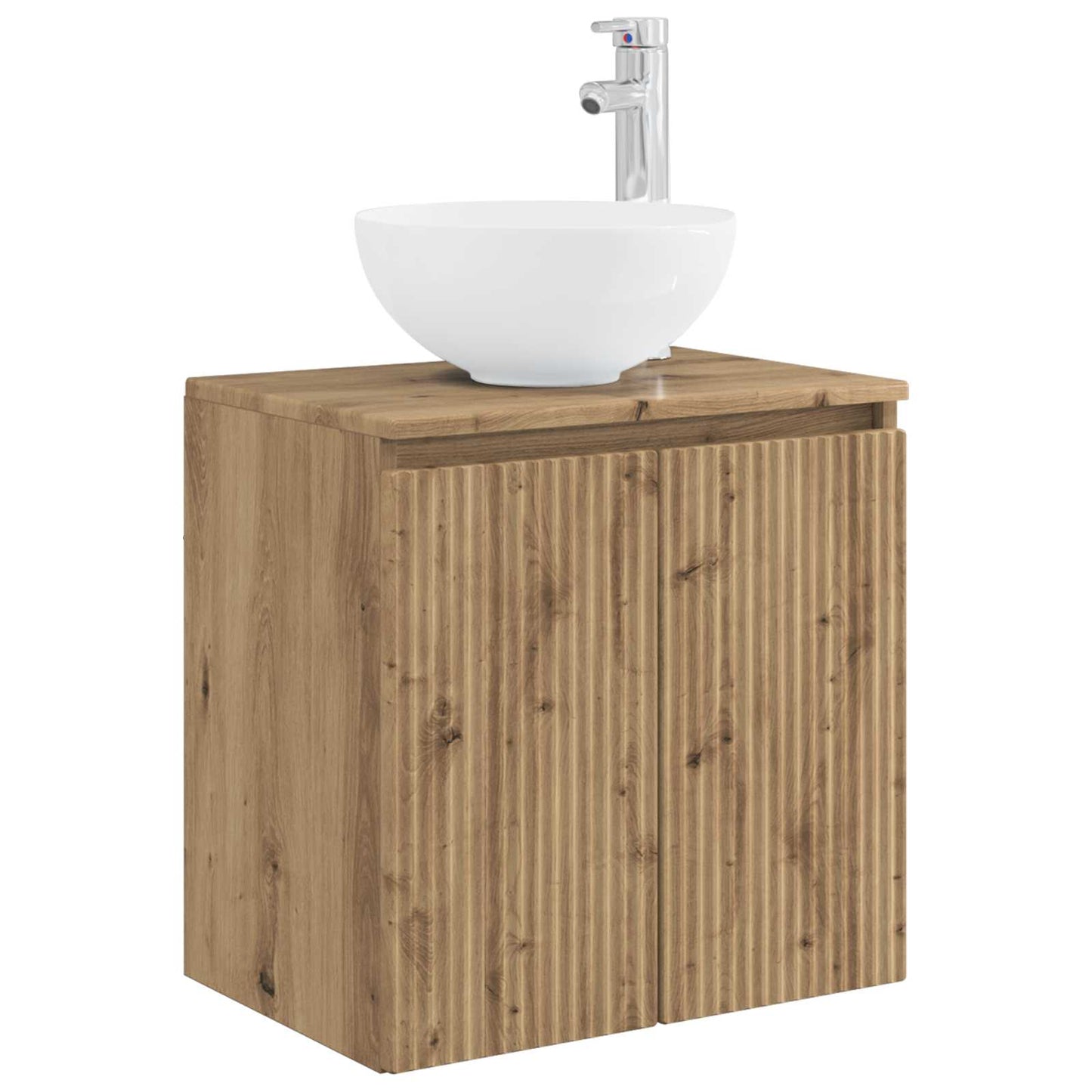 Badkamerkastenset 5 pcs Artisanaal eiken 50 x 14,5 x 70 cm