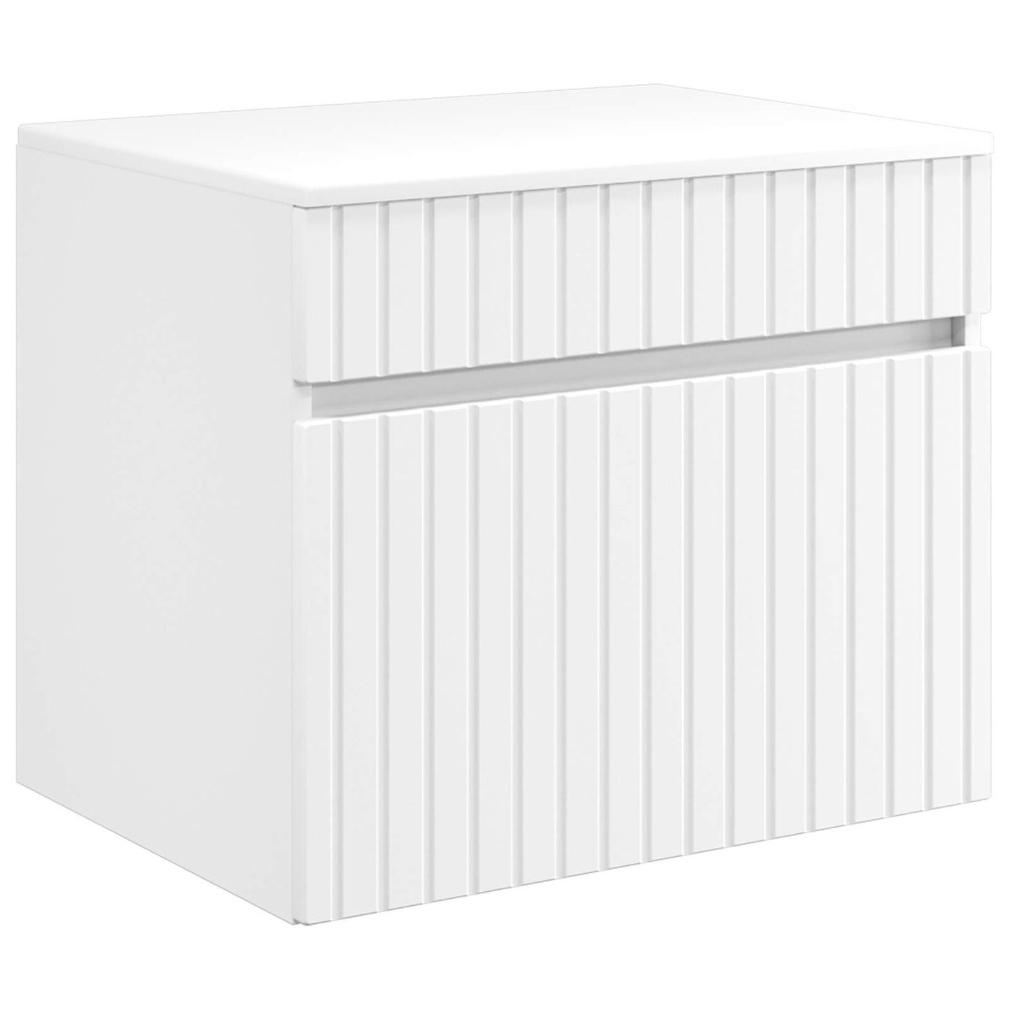 Badkamerkastenset 4 pcs Wit 103,5 x 15,5 x 70 cm Bewerkt hout