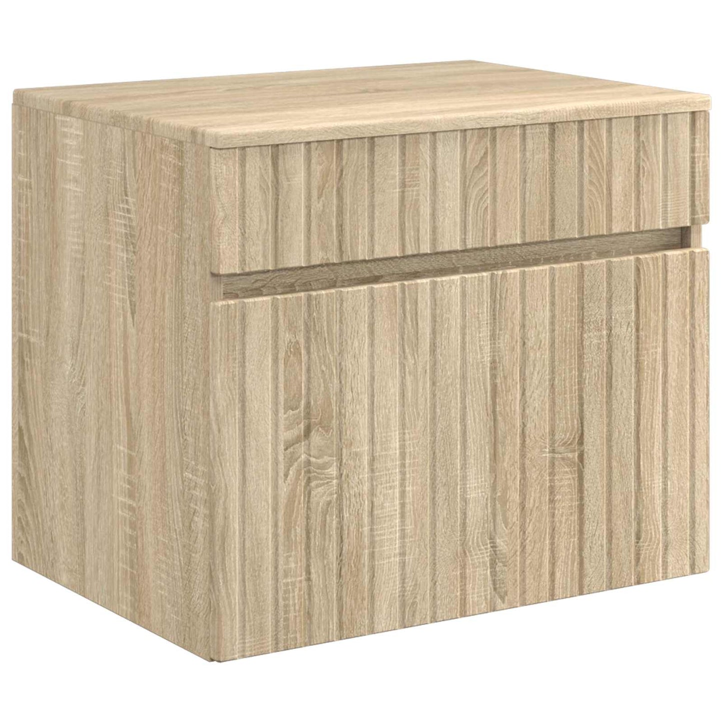 Badkamerkastenset 4 pcs Sonoma Eiken 103,5 x 15,5 x 70 cm