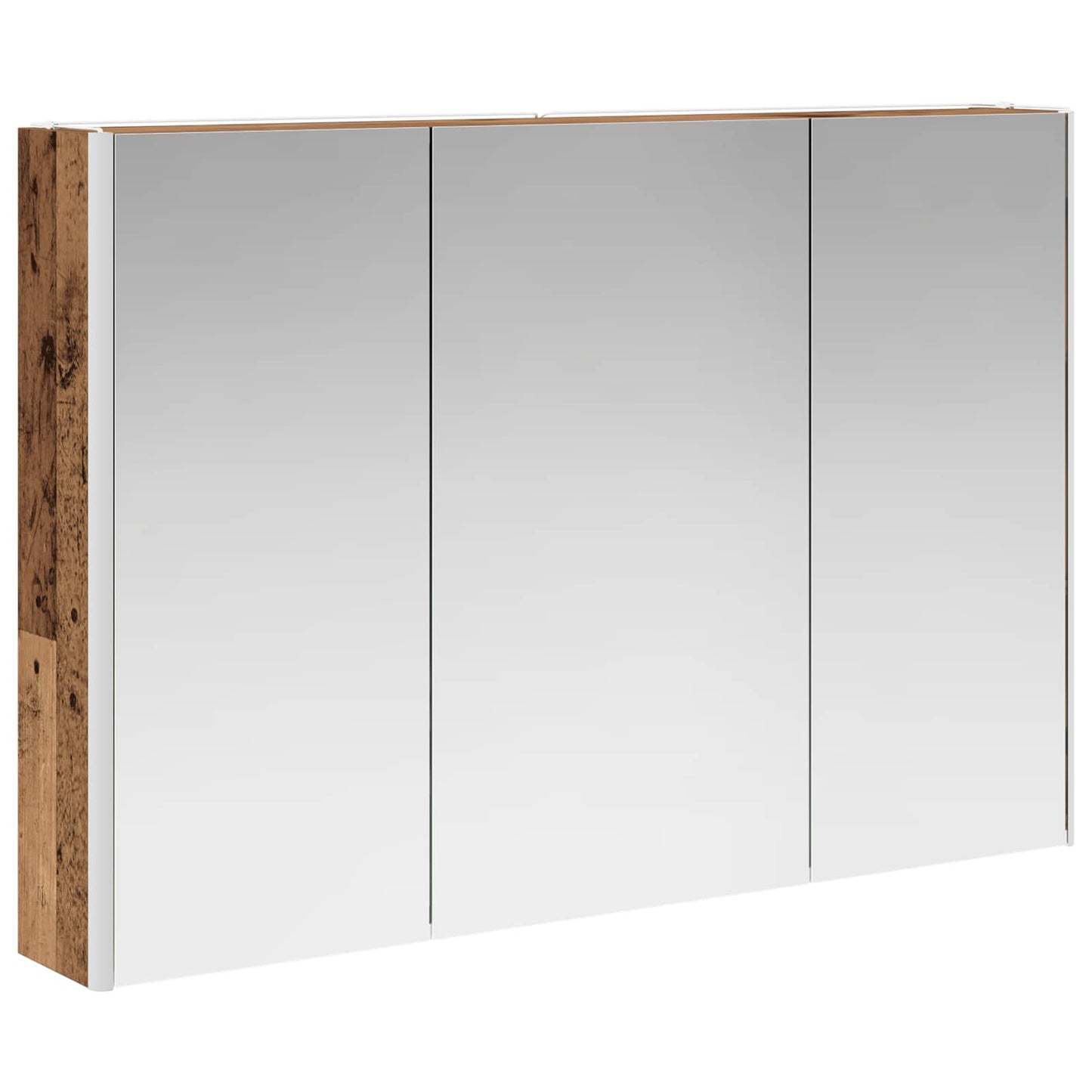 Badkamerkastenset 4 pcs Oud hout 103,5 x 15,5 x 70 cm