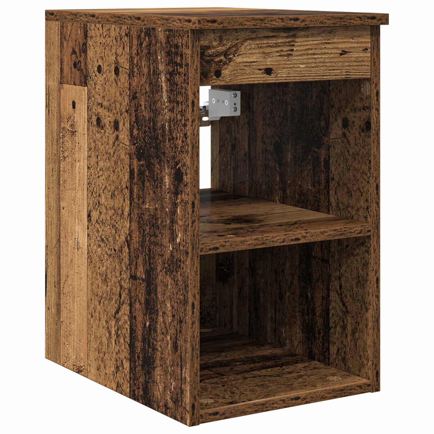 Badkamermeubelset 5 pcs Oud hout Bewerkt hout en glas is nu te koop bij PeponiXL, paradijselijk wonen!