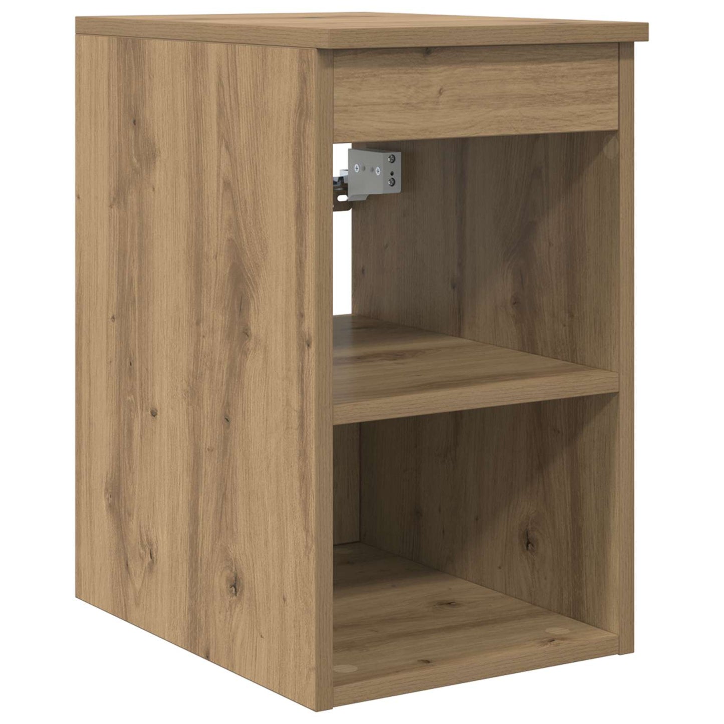 Badkamermeubelset 5 pcs Artisanaal eiken Bewerkt hout en glas is nu te koop bij PeponiXL, paradijselijk wonen!