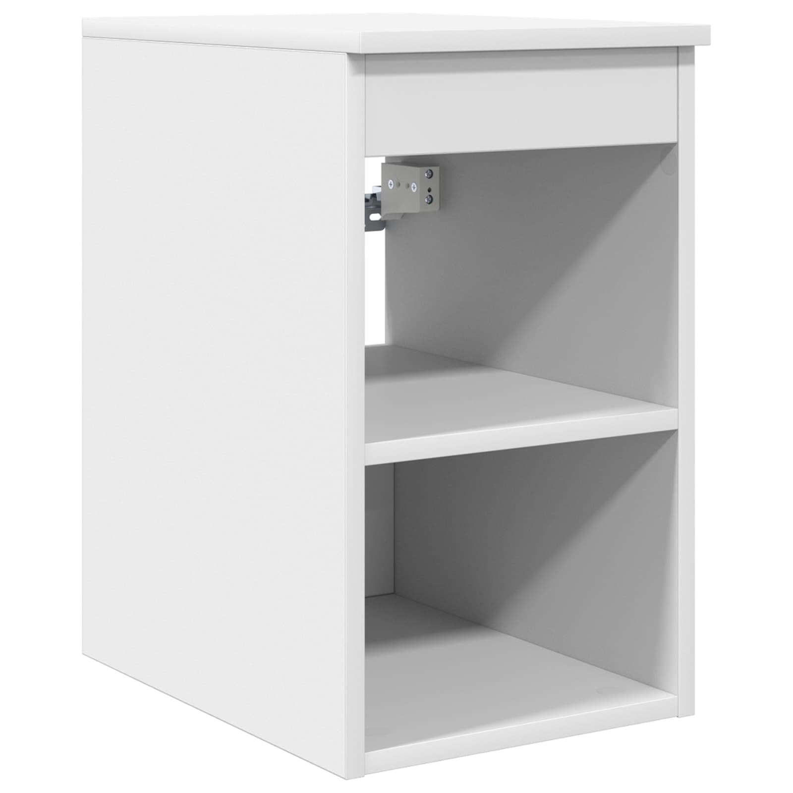 Badkamermeubelset 5 pcs Wit Bewerkt hout en glas is nu te koop bij PeponiXL, paradijselijk wonen!