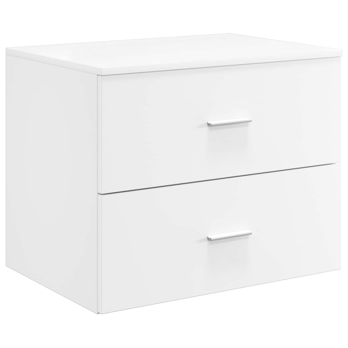 Badkamermeubelset 5 pcs Wit Bewerkt hout en glas is nu te koop bij PeponiXL, paradijselijk wonen!